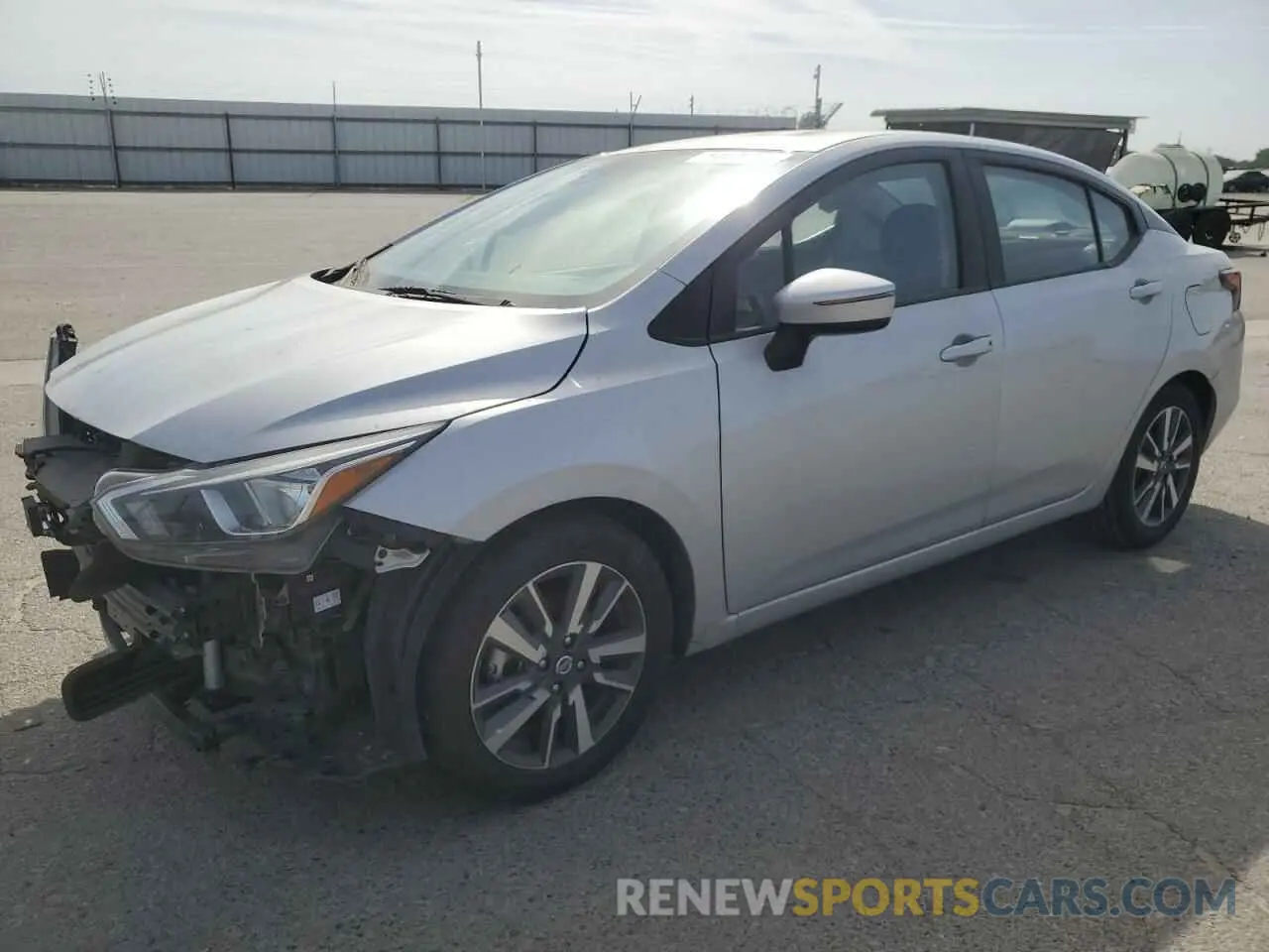 1 Photograph of a damaged car 3N1CN8EVXML885871 NISSAN VERSA 2021