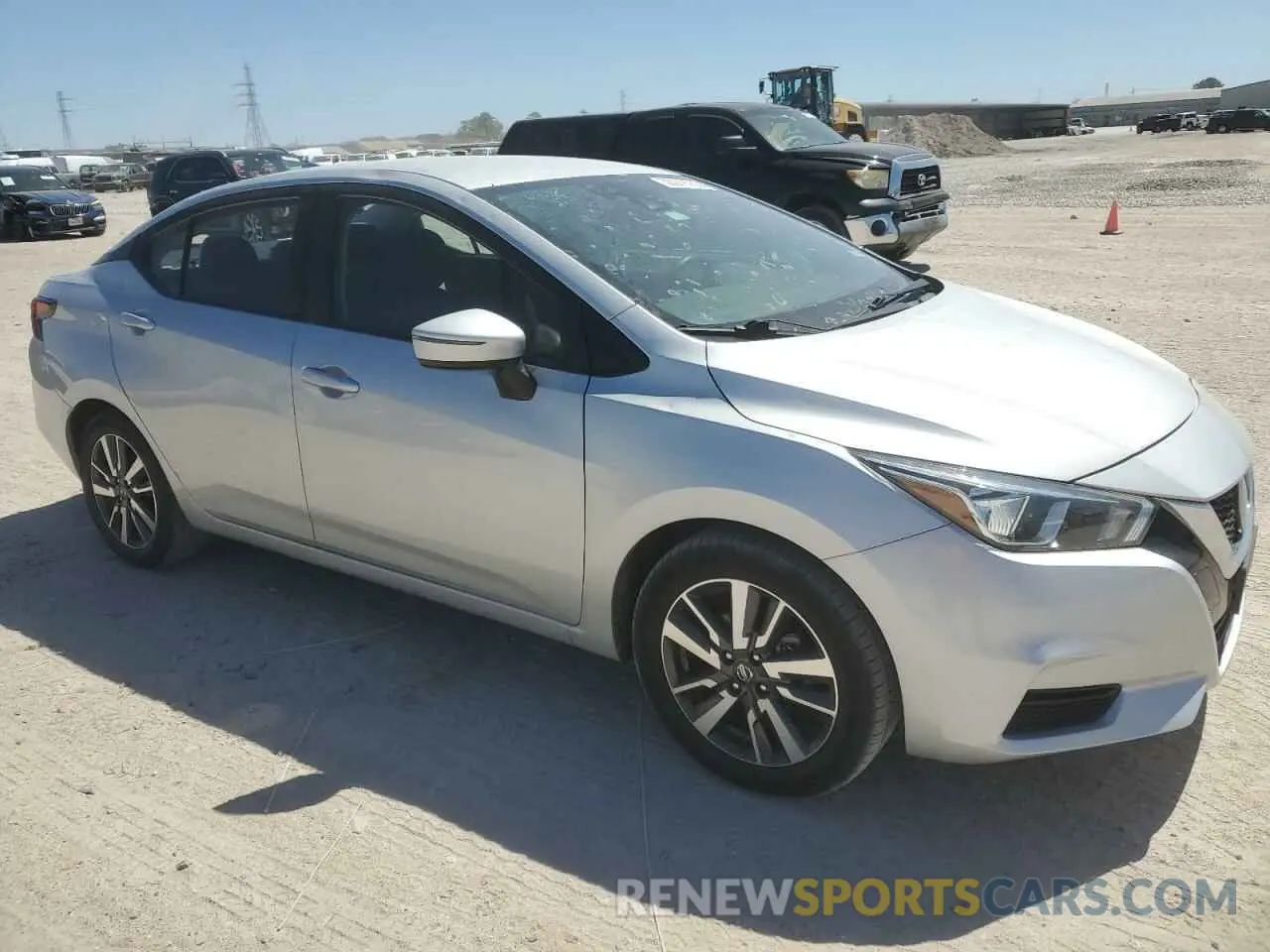 4 Photograph of a damaged car 3N1CN8EVXML886566 NISSAN VERSA 2021