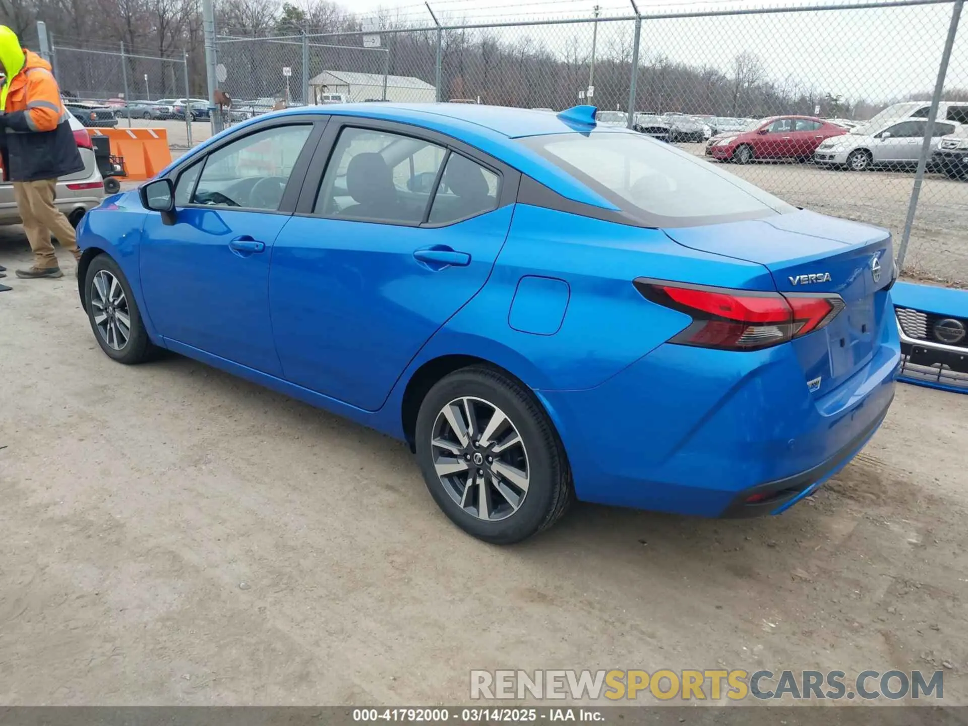 3 Photograph of a damaged car 3N1CN8EVXML891735 NISSAN VERSA 2021