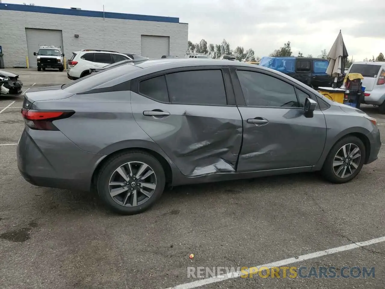 3 Photograph of a damaged car 3N1CN8EVXML892092 NISSAN VERSA 2021