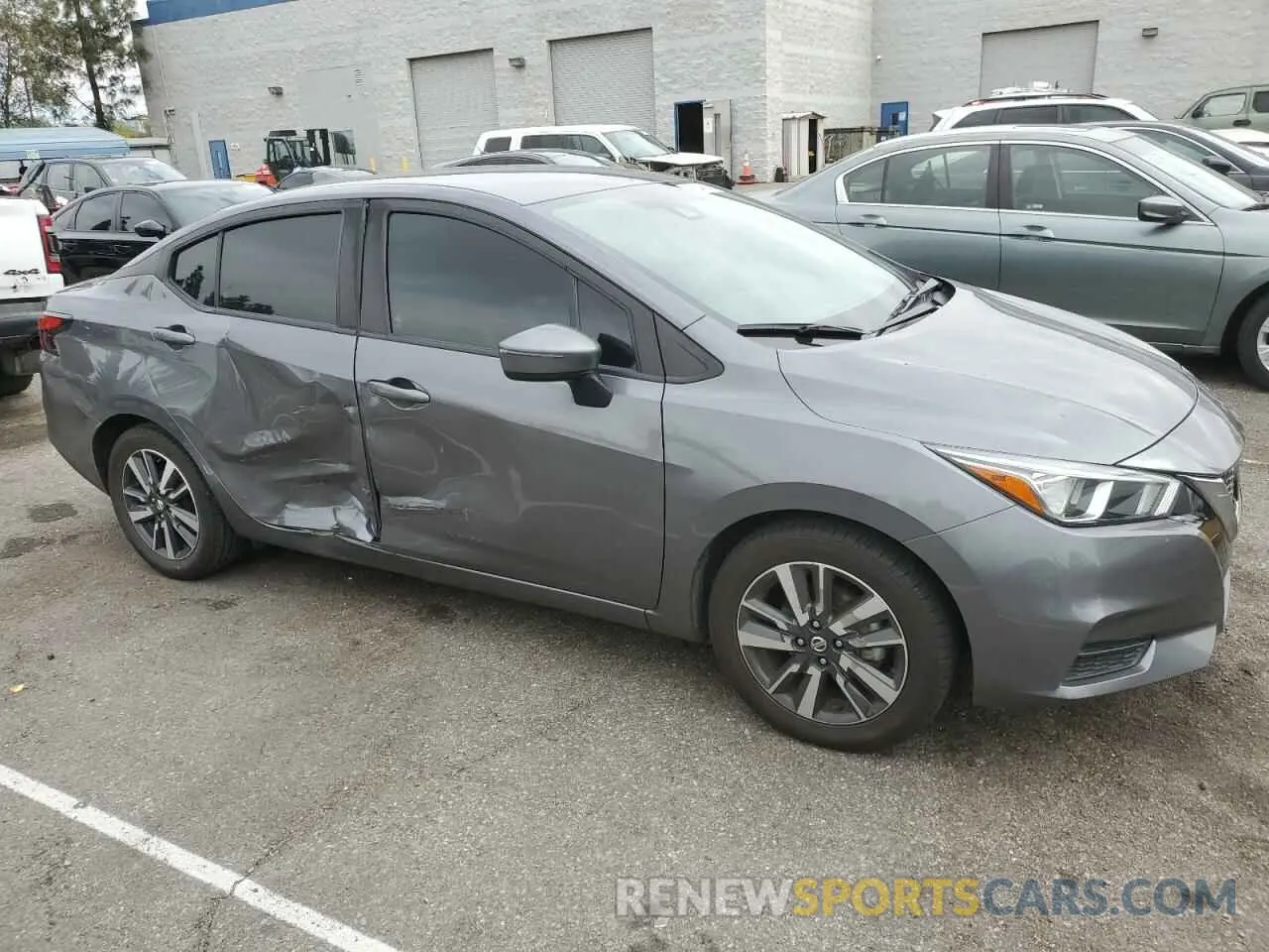 4 Photograph of a damaged car 3N1CN8EVXML892092 NISSAN VERSA 2021