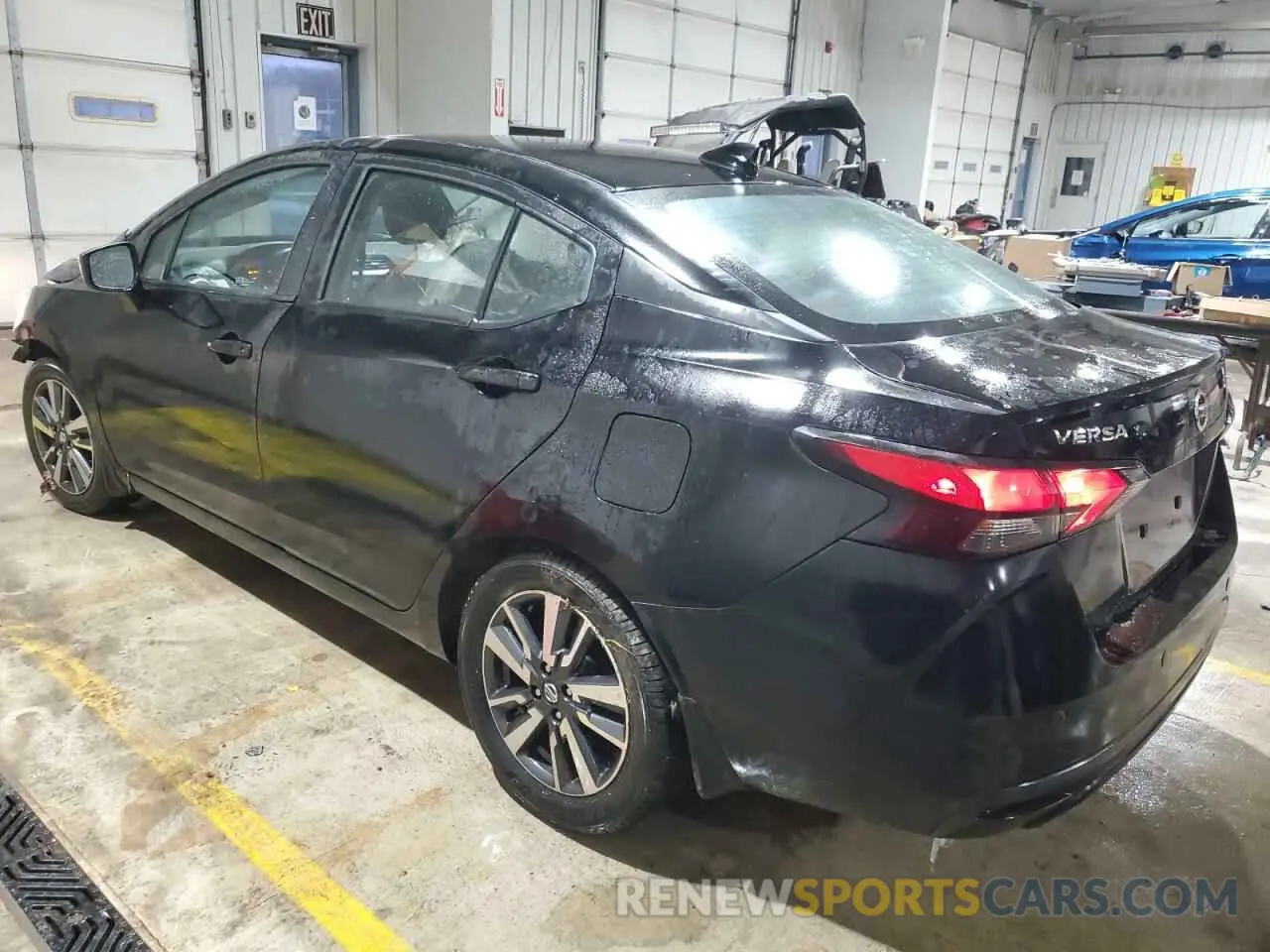 2 Photograph of a damaged car 3N1CN8EVXML894666 NISSAN VERSA 2021