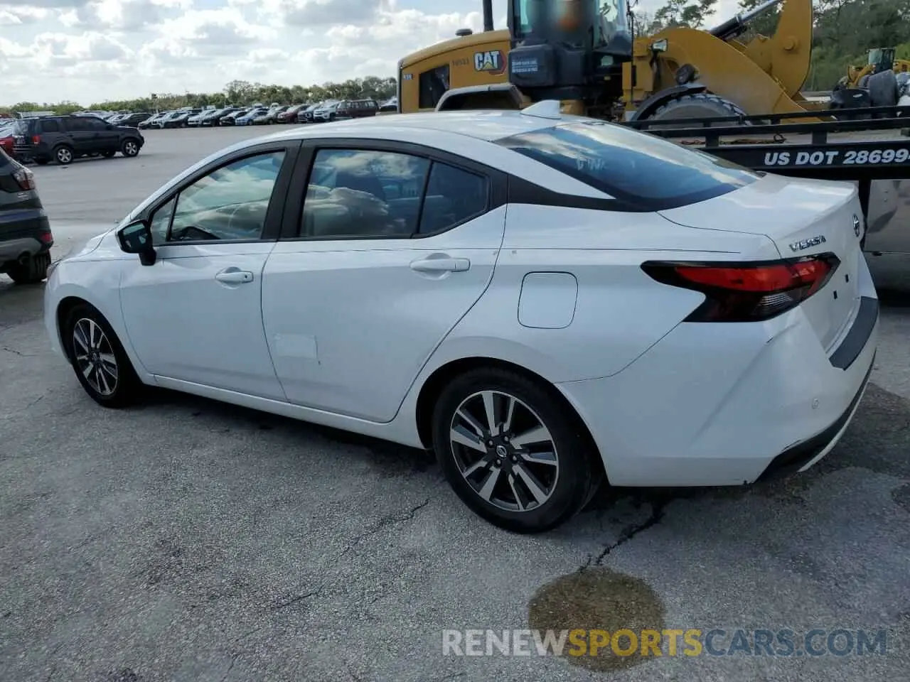 2 Photograph of a damaged car 3N1CN8EVXML896255 NISSAN VERSA 2021