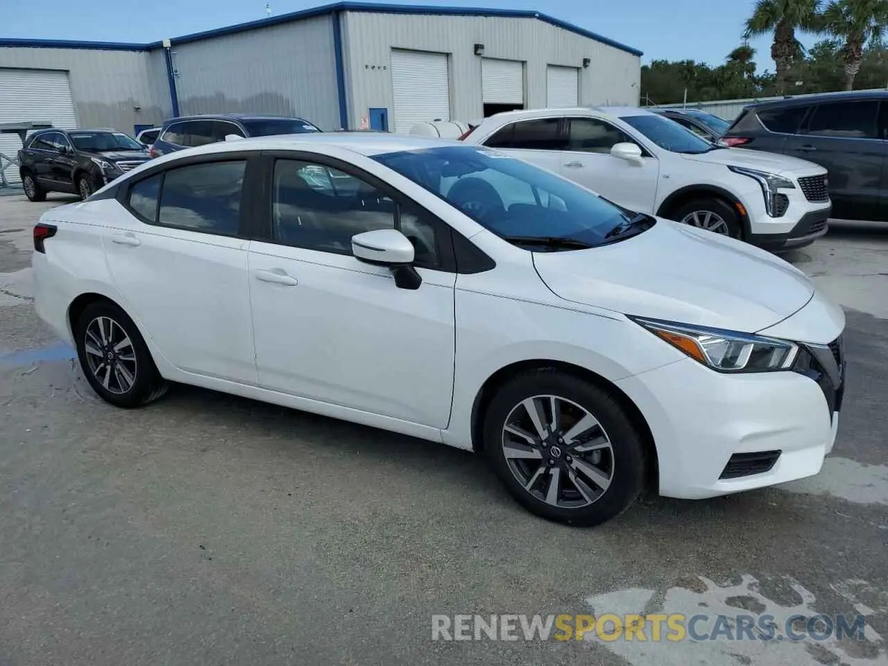 4 Photograph of a damaged car 3N1CN8EVXML896255 NISSAN VERSA 2021