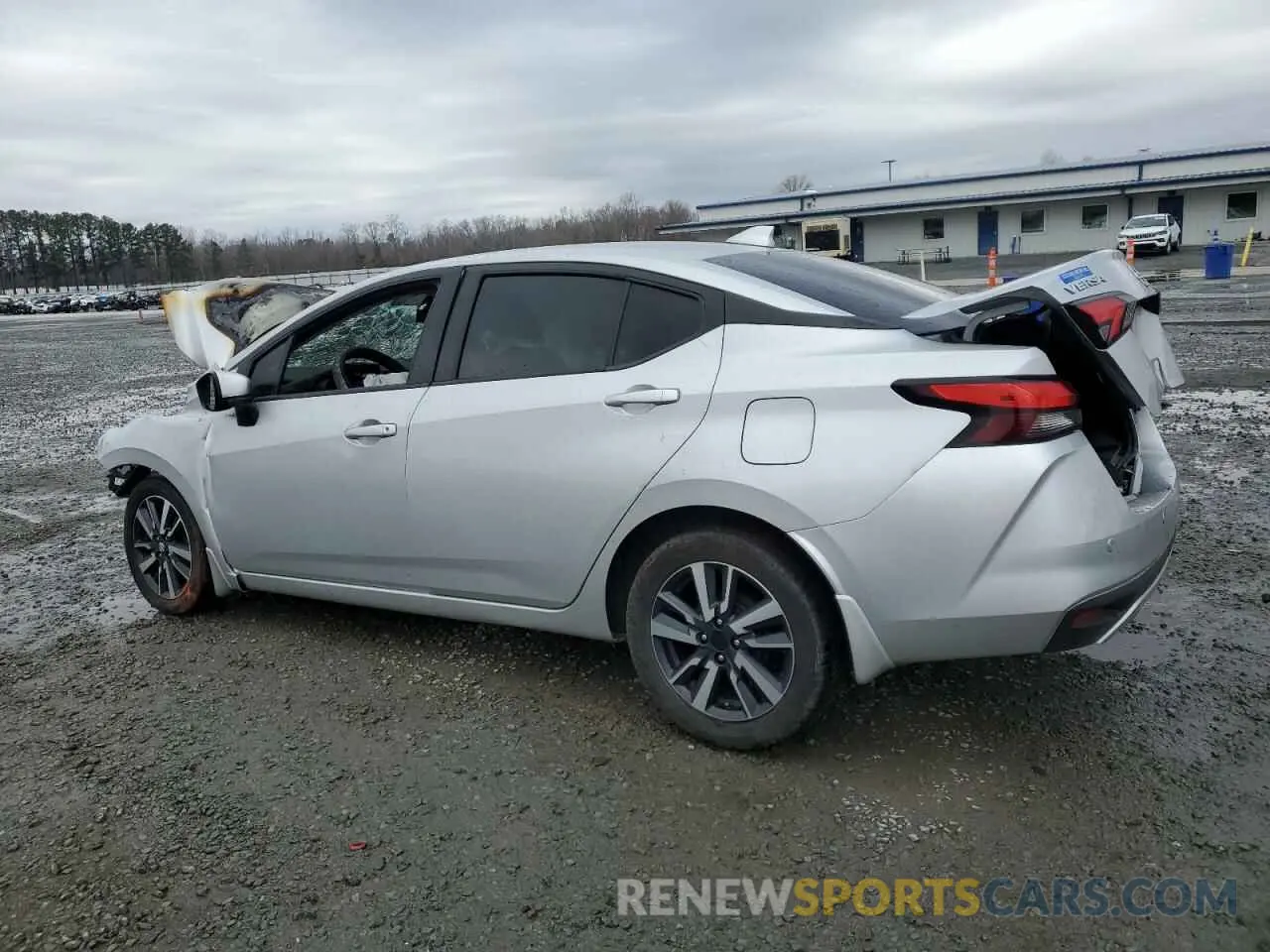 2 Photograph of a damaged car 3N1CN8EVXML914317 NISSAN VERSA 2021