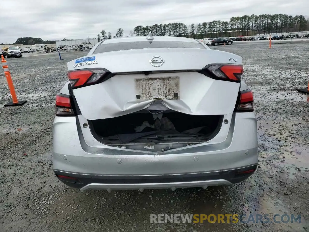 6 Photograph of a damaged car 3N1CN8EVXML914317 NISSAN VERSA 2021