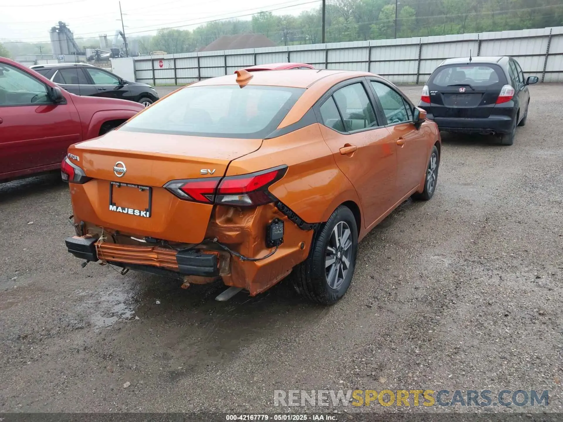 4 Photograph of a damaged car 3N1CN8EVXML917542 NISSAN VERSA 2021