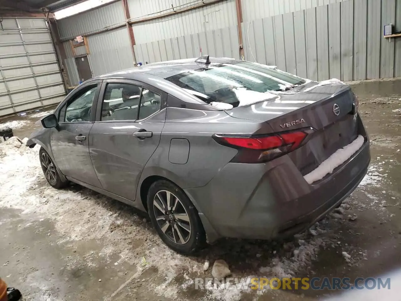 2 Photograph of a damaged car 3N1CN8EVXML924670 NISSAN VERSA 2021