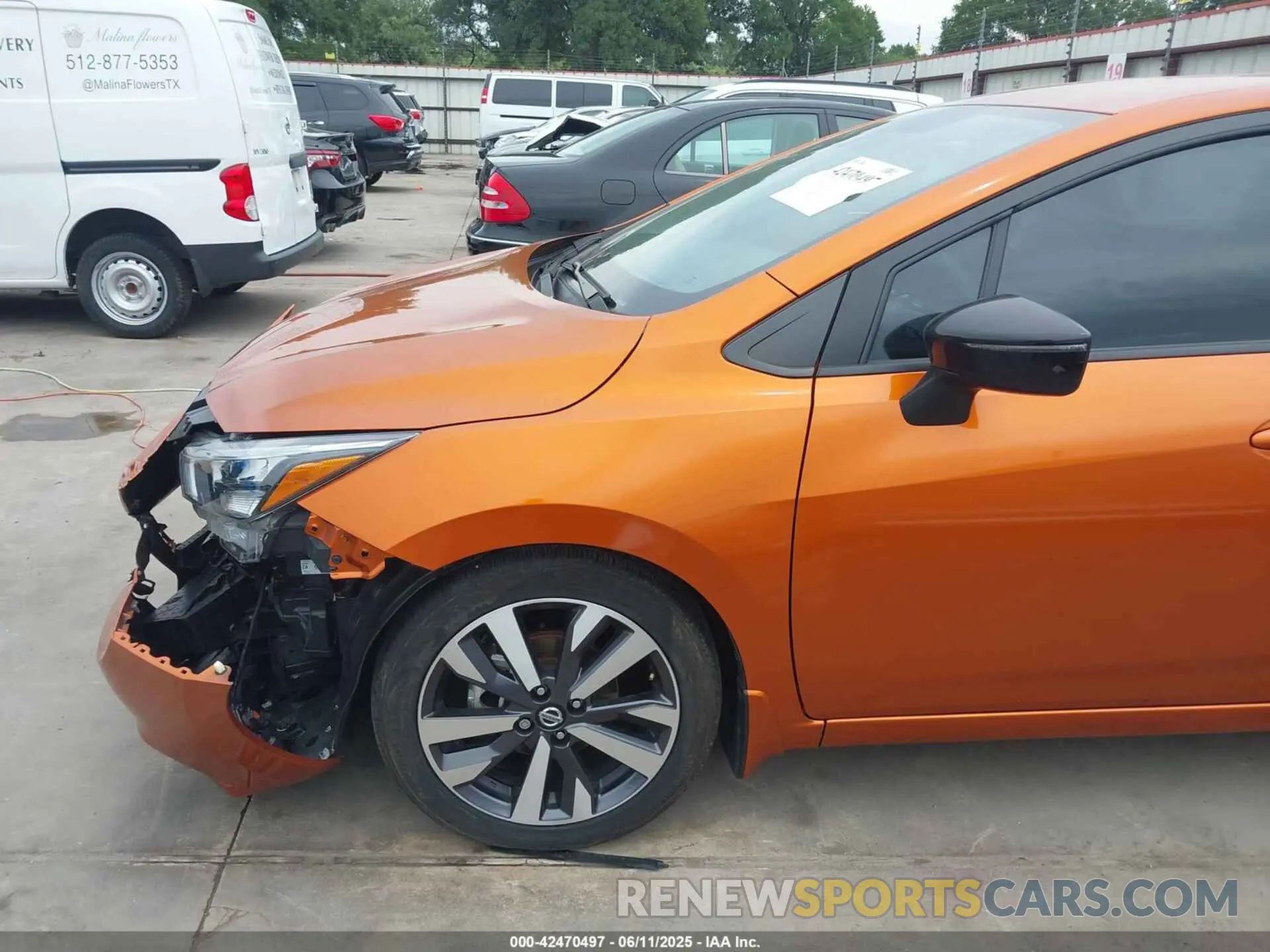 18 Photograph of a damaged car 3N1CN8FV0ML897199 NISSAN VERSA 2021