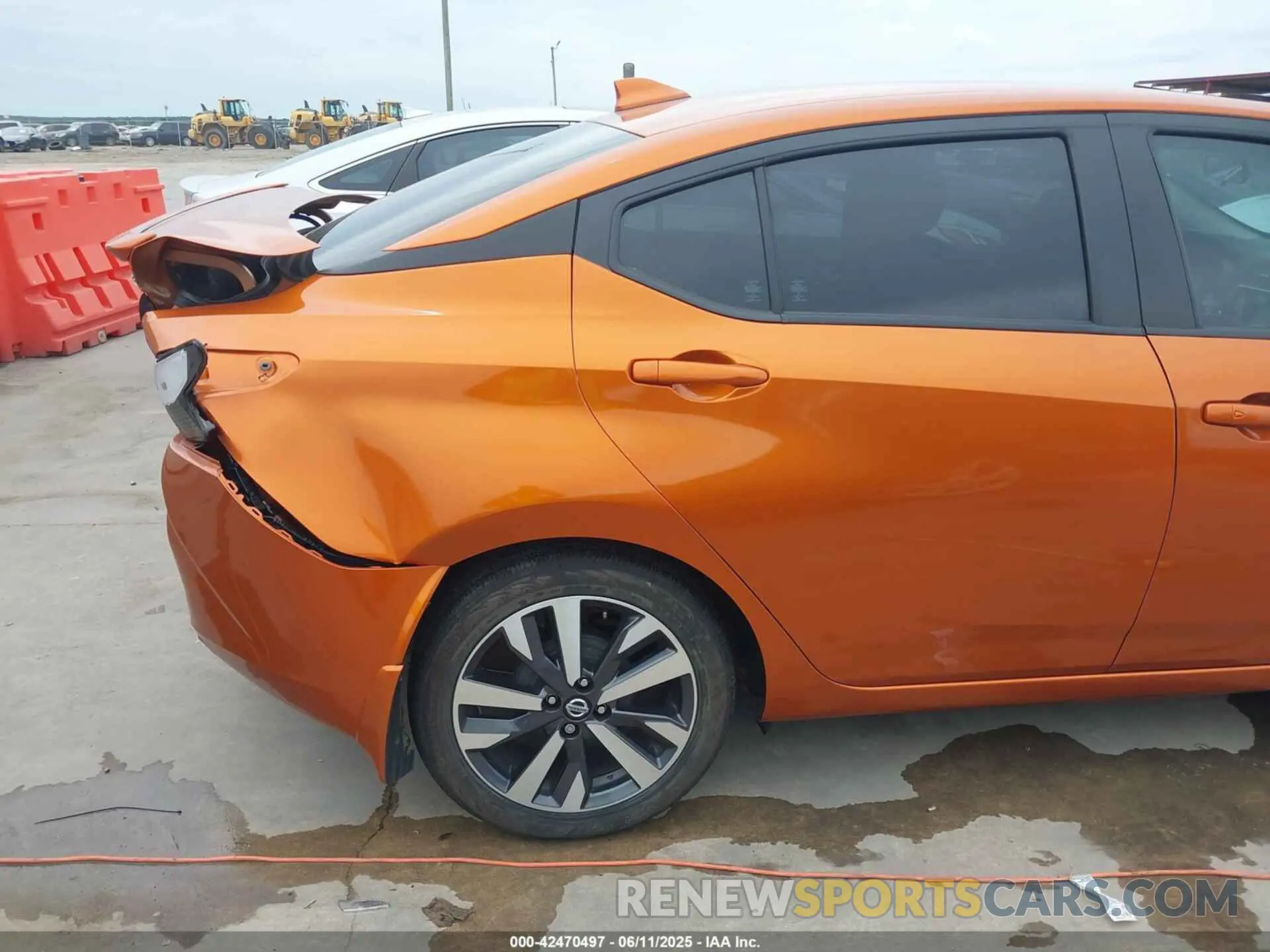 21 Photograph of a damaged car 3N1CN8FV0ML897199 NISSAN VERSA 2021