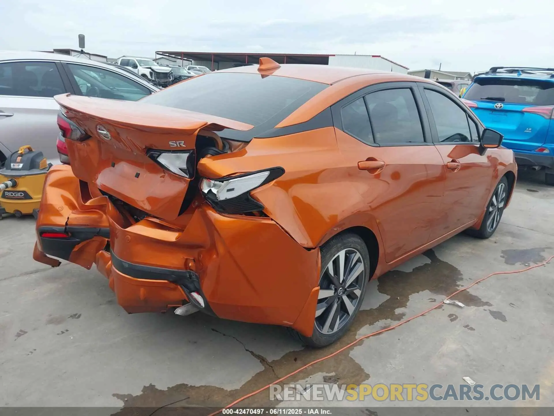 4 Photograph of a damaged car 3N1CN8FV0ML897199 NISSAN VERSA 2021