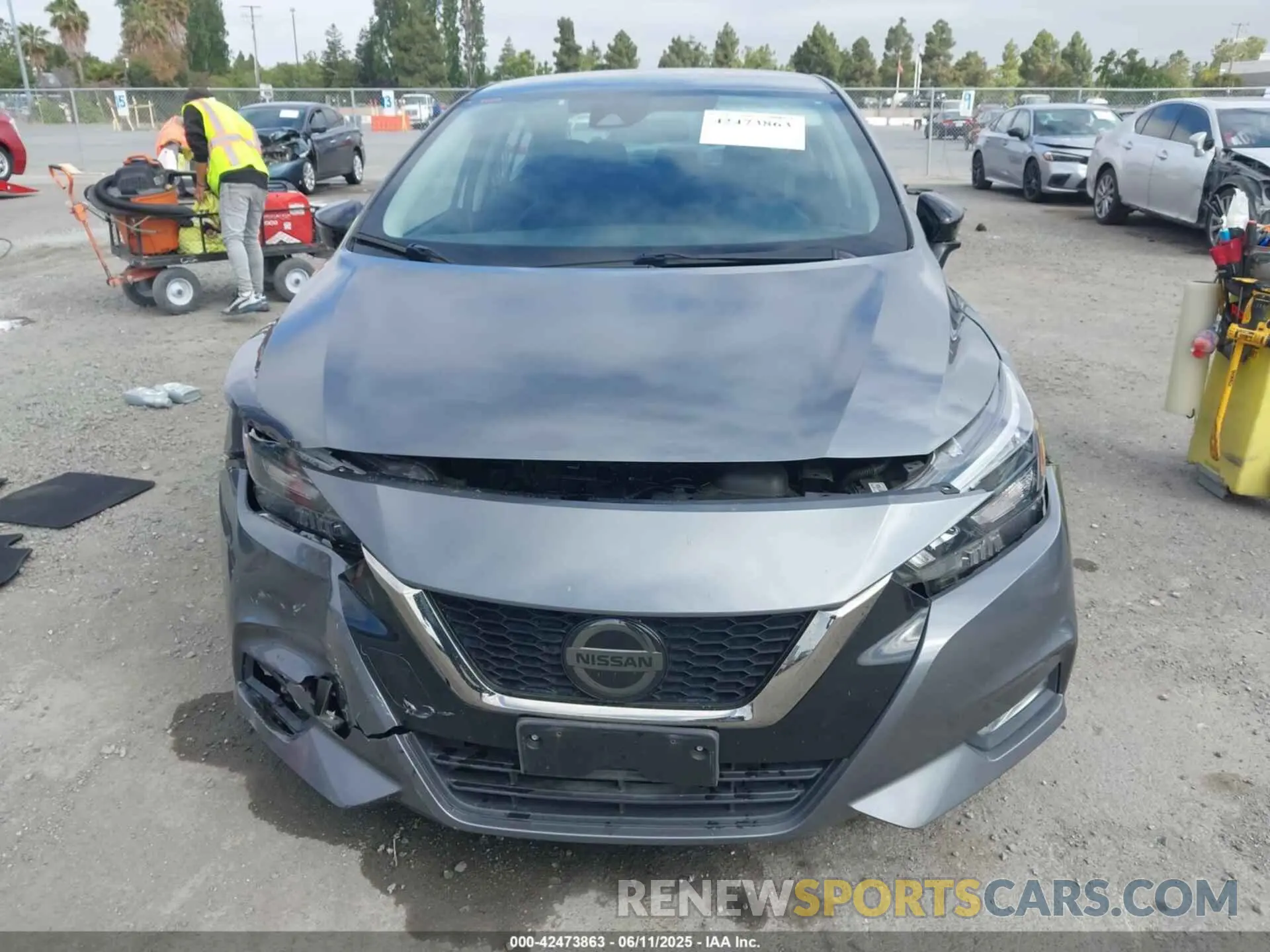 12 Photograph of a damaged car 3N1CN8FV0ML924370 NISSAN VERSA 2021