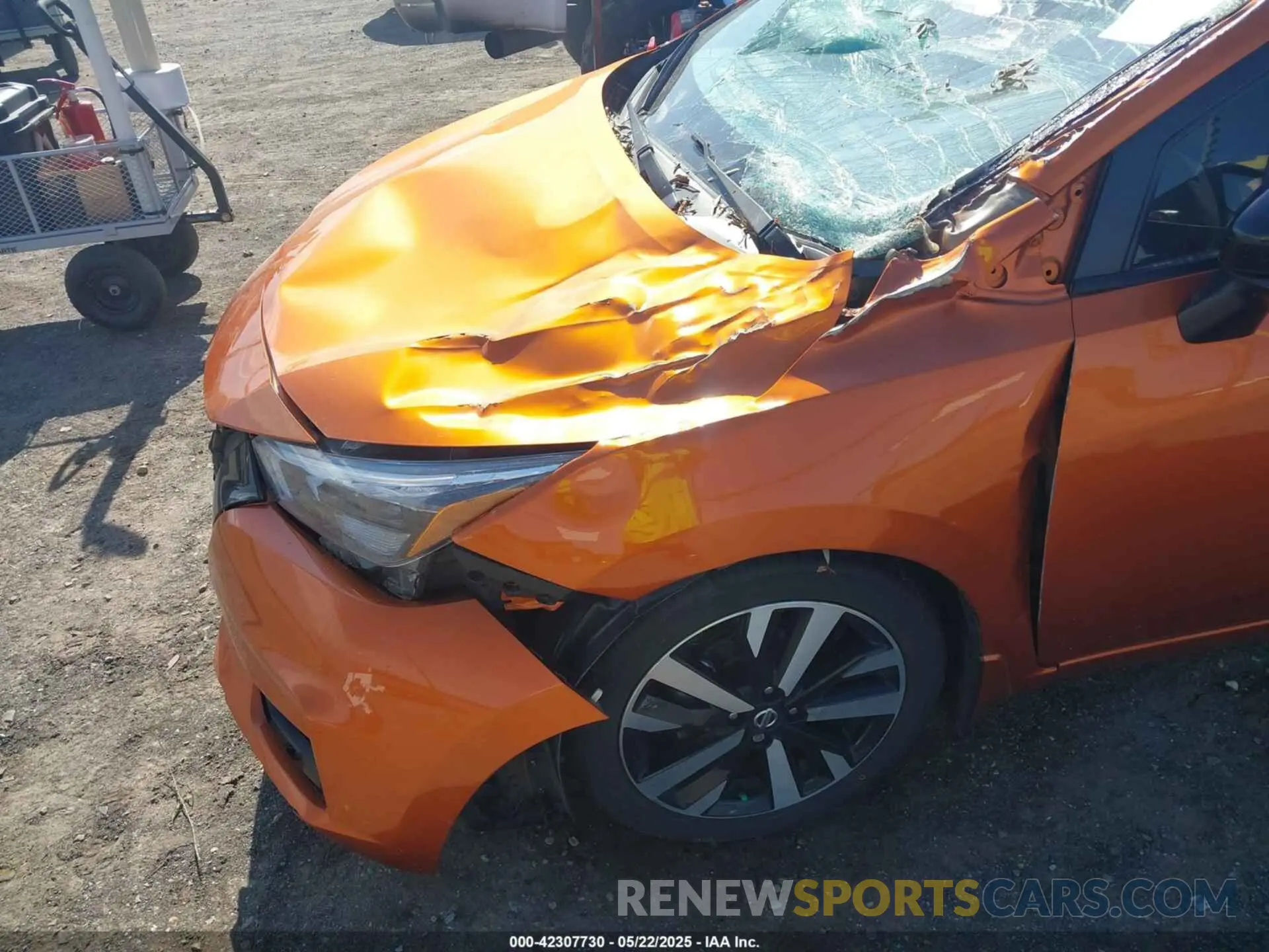 17 Photograph of a damaged car 3N1CN8FV0ML925969 NISSAN VERSA 2021