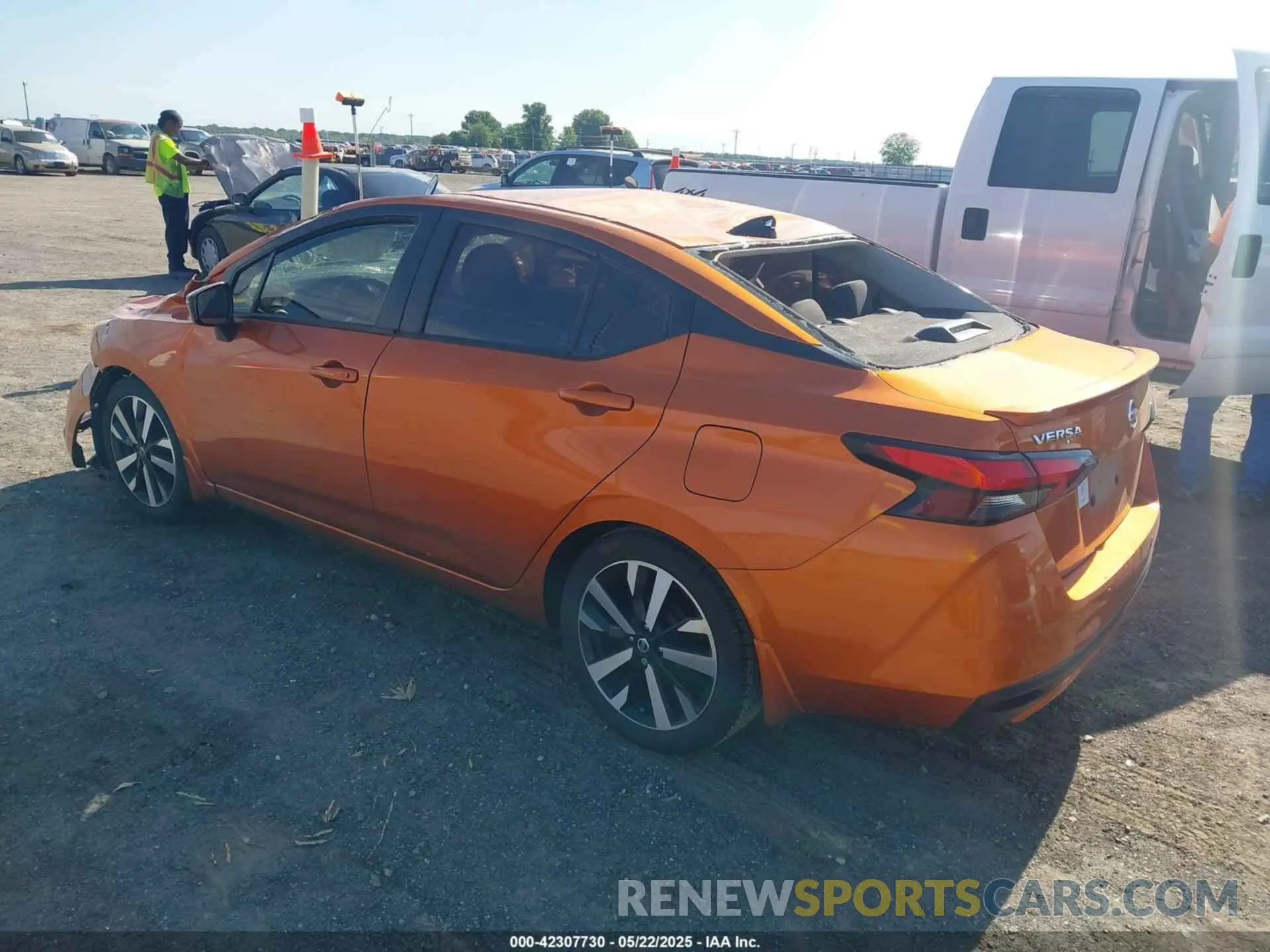 3 Photograph of a damaged car 3N1CN8FV0ML925969 NISSAN VERSA 2021