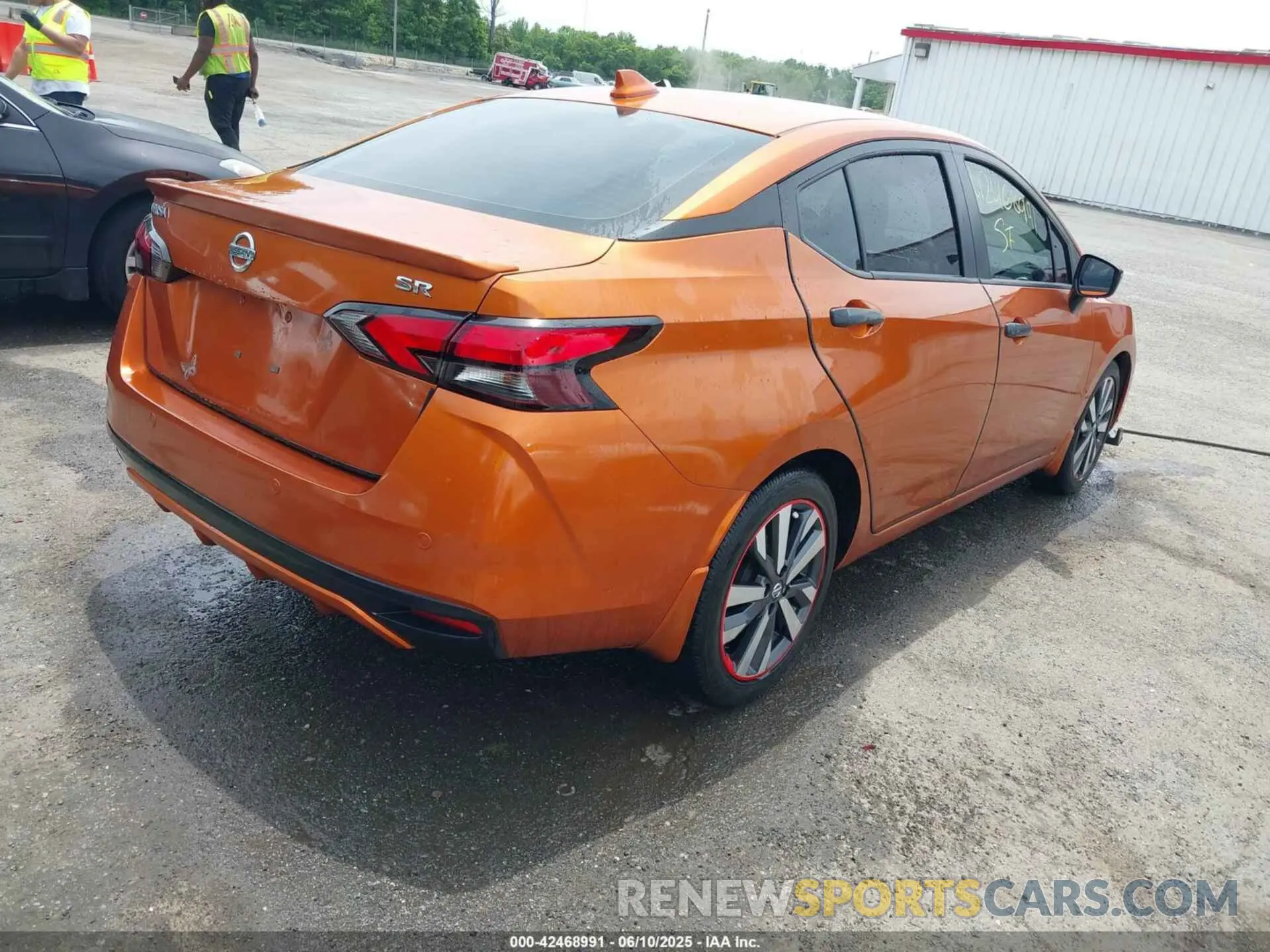 4 Photograph of a damaged car 3N1CN8FV1ML813682 NISSAN VERSA 2021