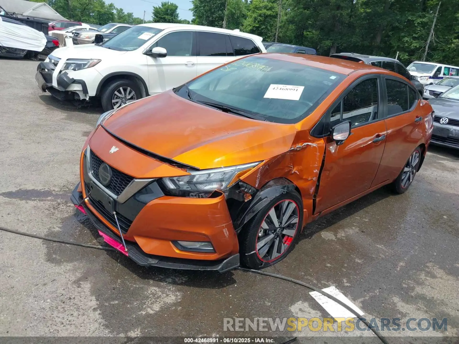 6 Photograph of a damaged car 3N1CN8FV1ML813682 NISSAN VERSA 2021
