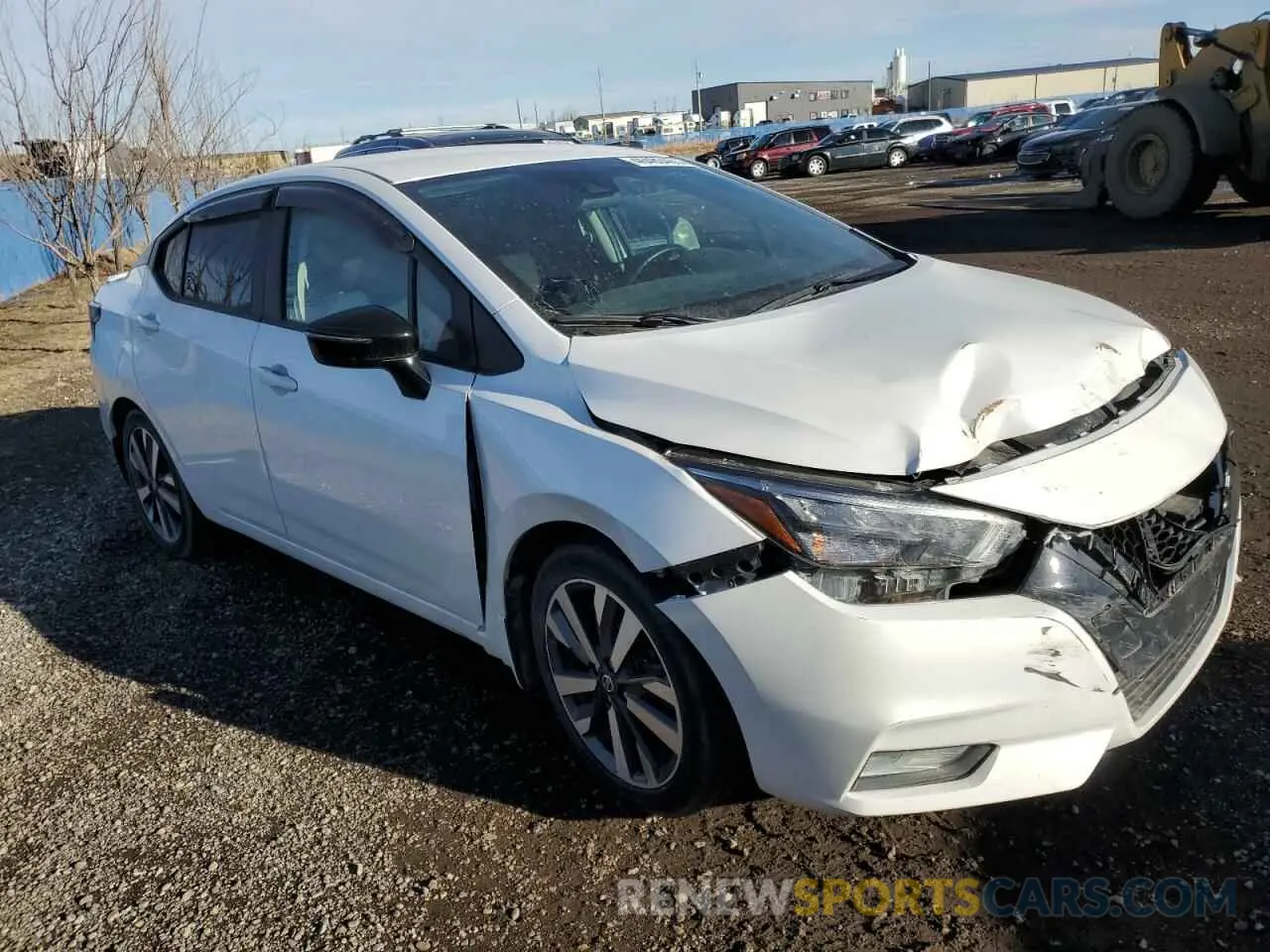 4 Photograph of a damaged car 3N1CN8FV2ML814338 NISSAN VERSA 2021