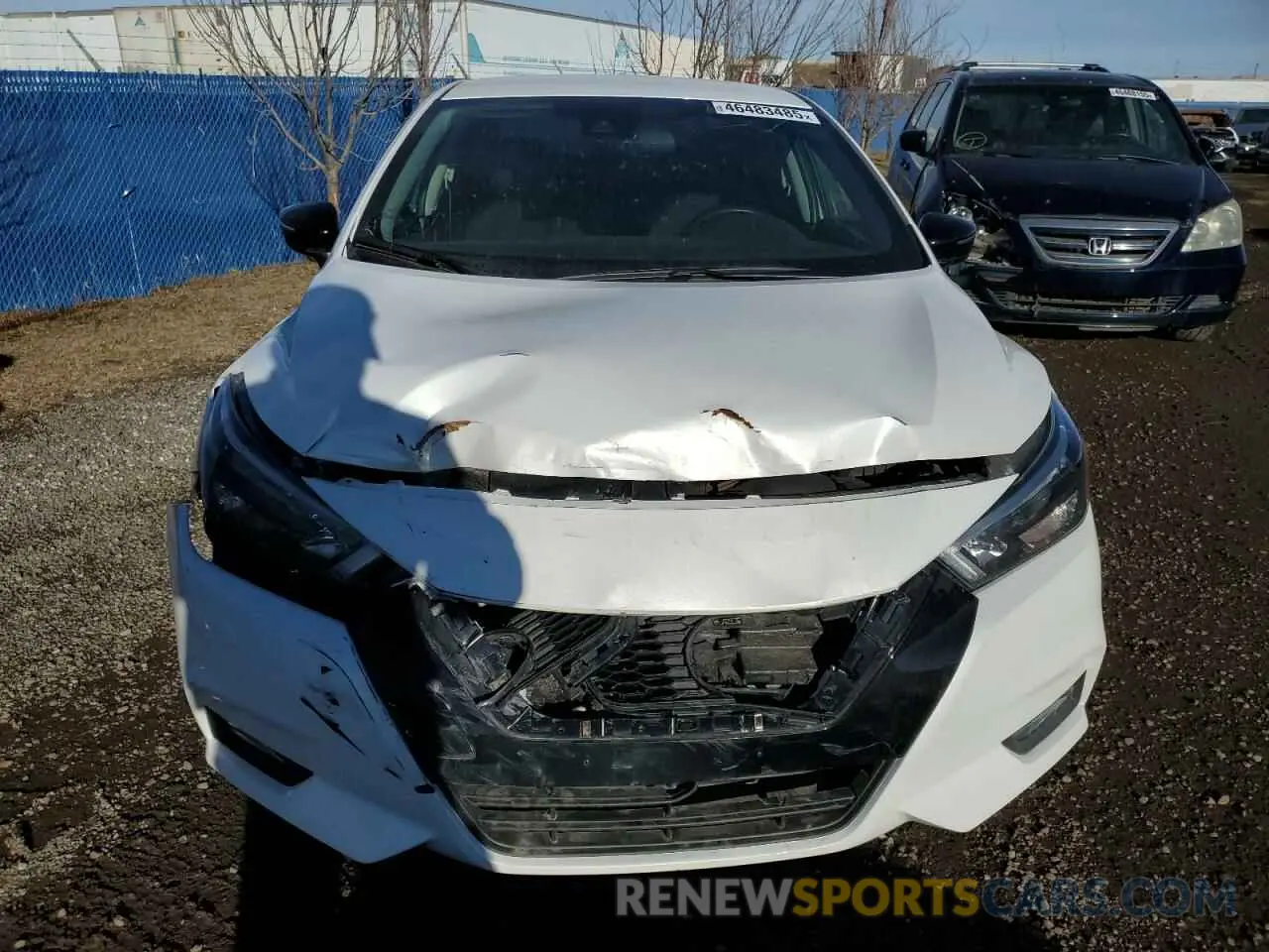 5 Photograph of a damaged car 3N1CN8FV2ML814338 NISSAN VERSA 2021