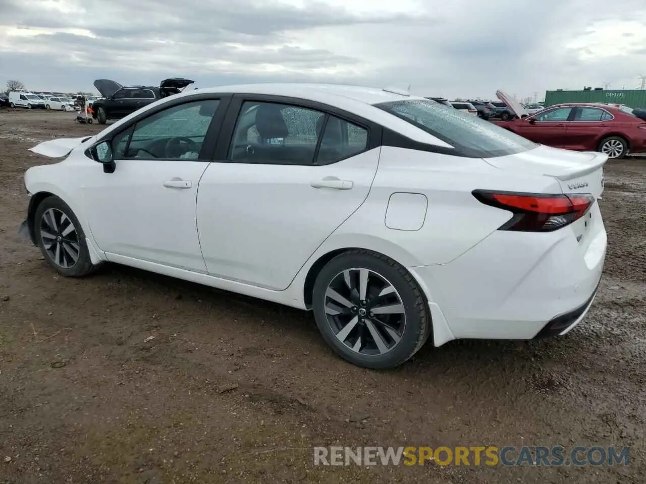 2 Photograph of a damaged car 3N1CN8FV2ML923513 NISSAN VERSA 2021