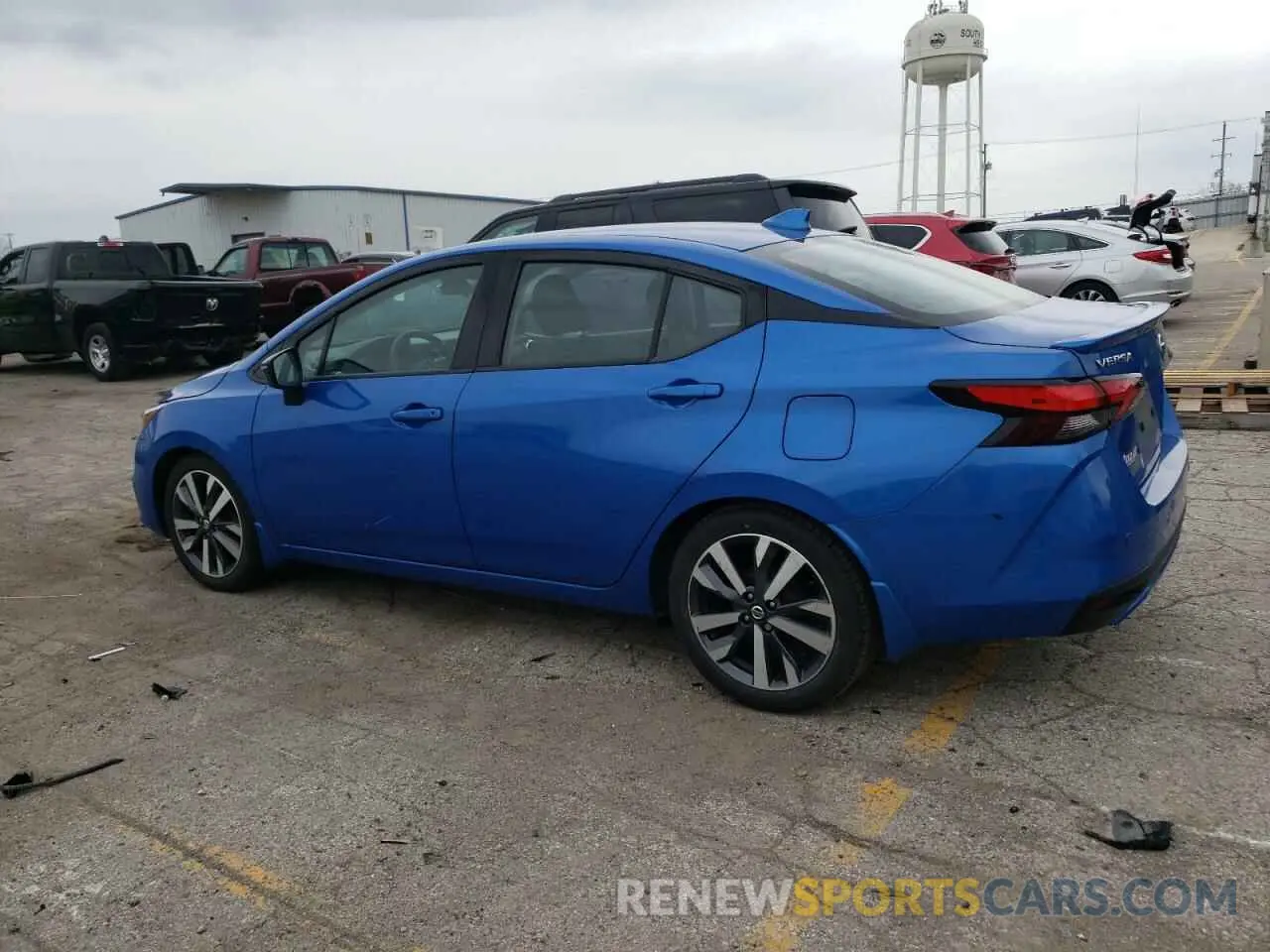 2 Photograph of a damaged car 3N1CN8FV3ML853259 NISSAN VERSA 2021