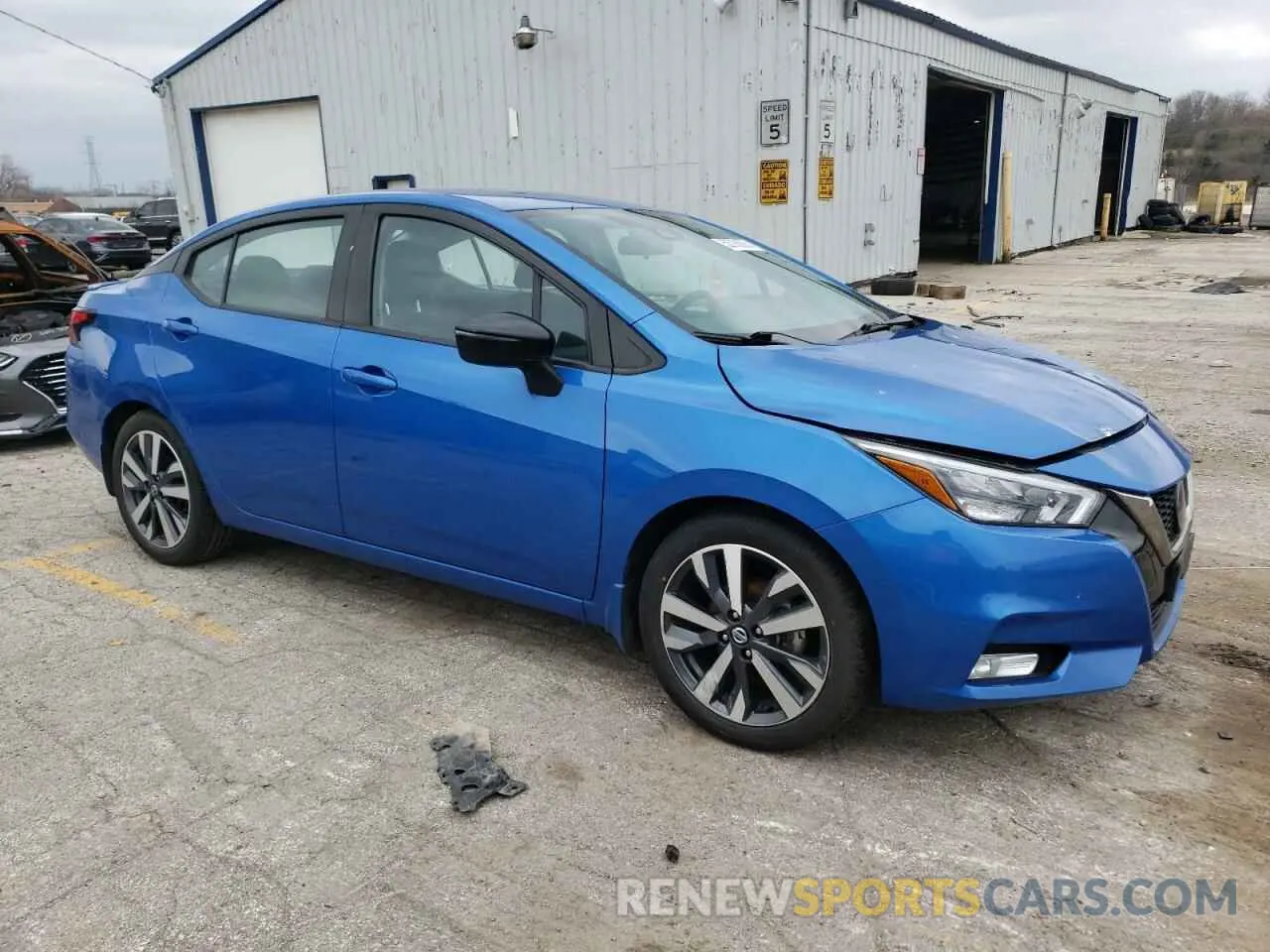 4 Photograph of a damaged car 3N1CN8FV3ML853259 NISSAN VERSA 2021