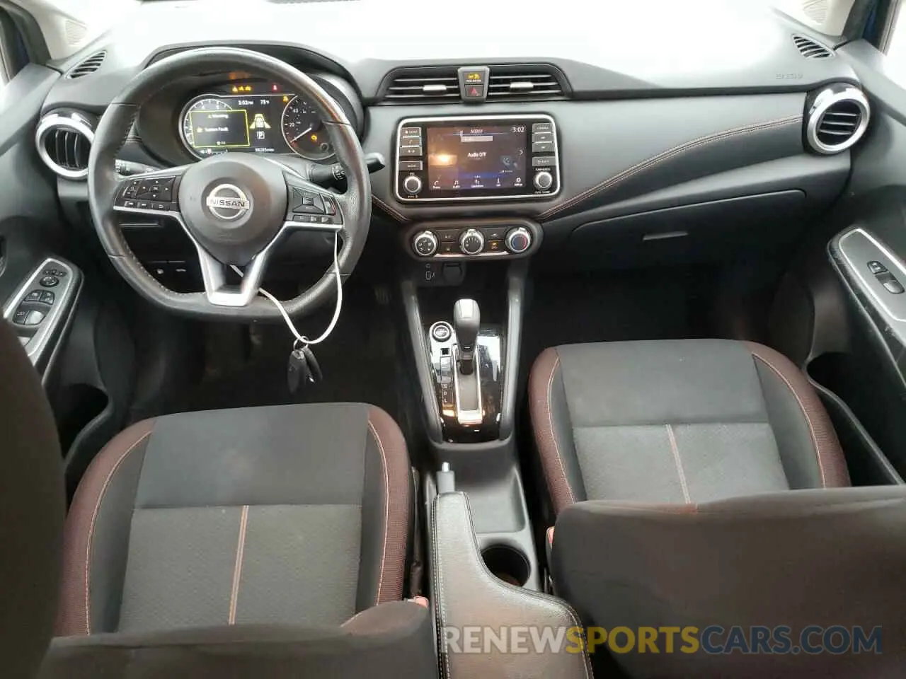 8 Photograph of a damaged car 3N1CN8FV3ML853259 NISSAN VERSA 2021