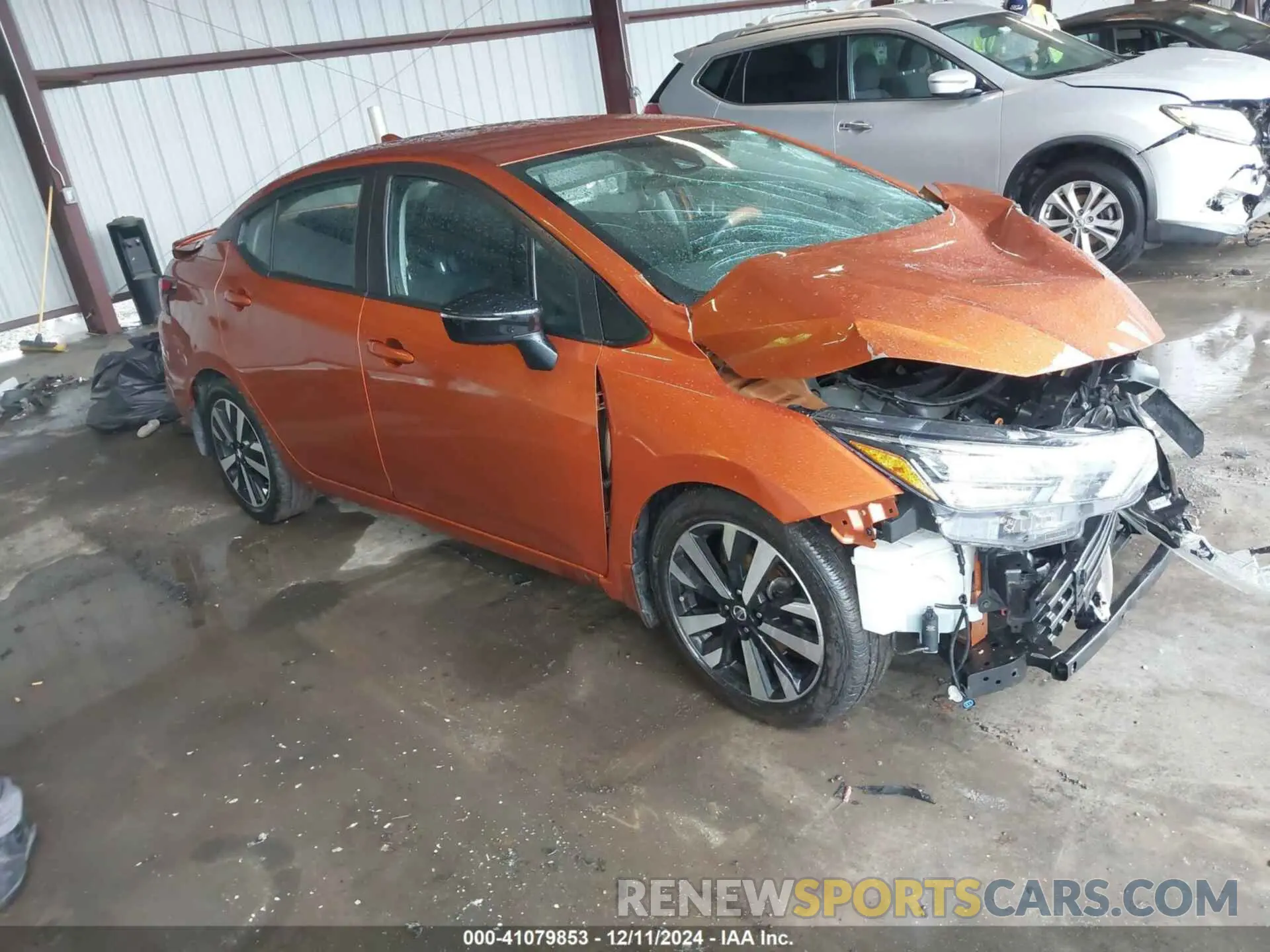 1 Photograph of a damaged car 3N1CN8FV3ML916179 NISSAN VERSA 2021