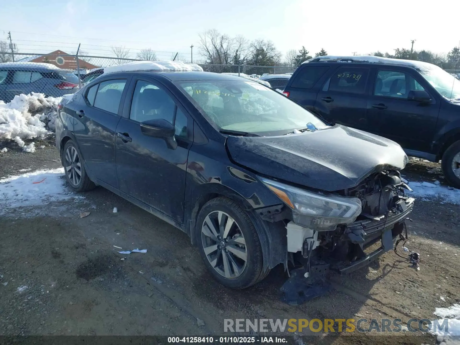 1 Photograph of a damaged car 3N1CN8FV4ML818665 NISSAN VERSA 2021