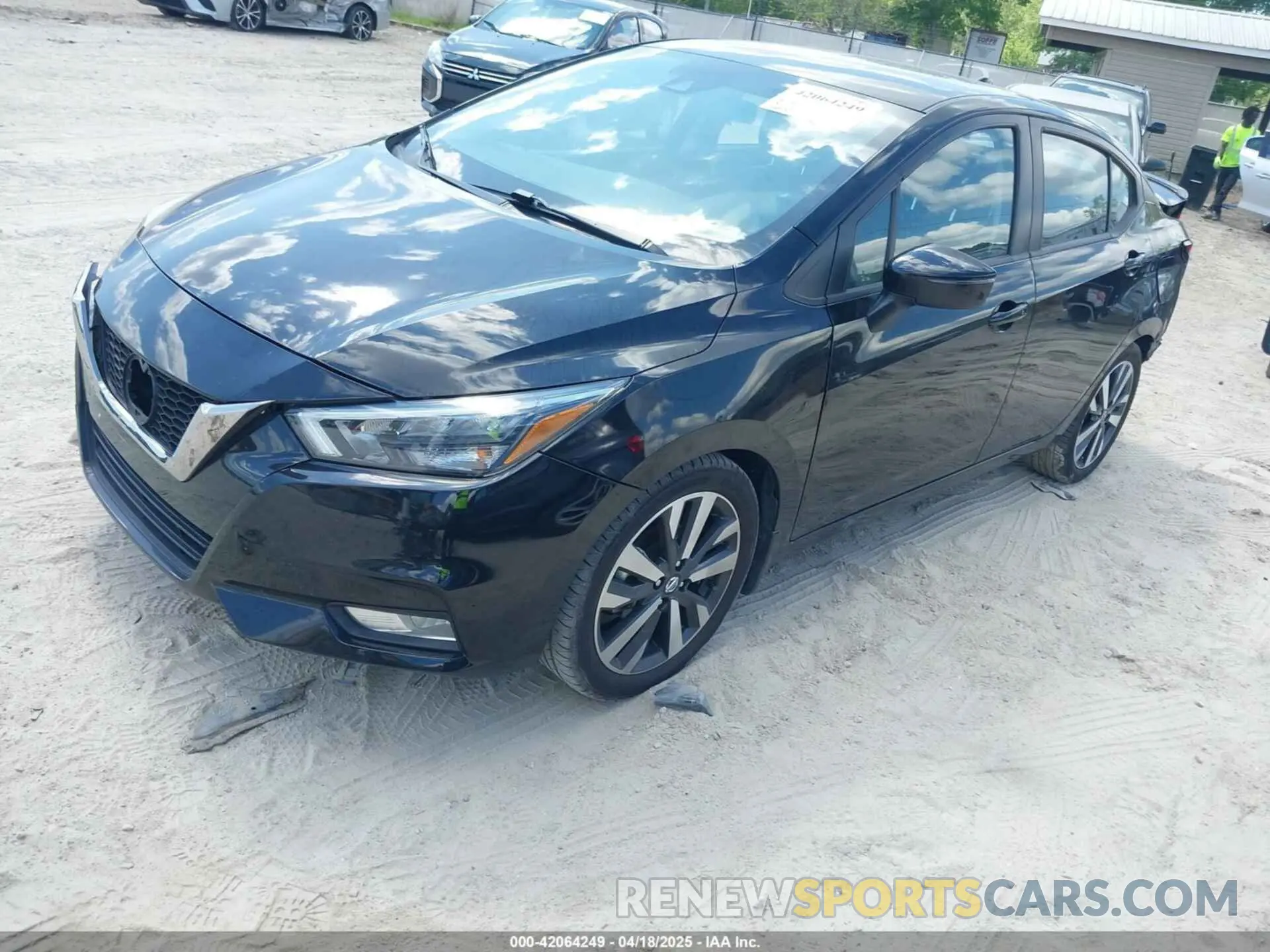 2 Photograph of a damaged car 3N1CN8FV4ML880356 NISSAN VERSA 2021