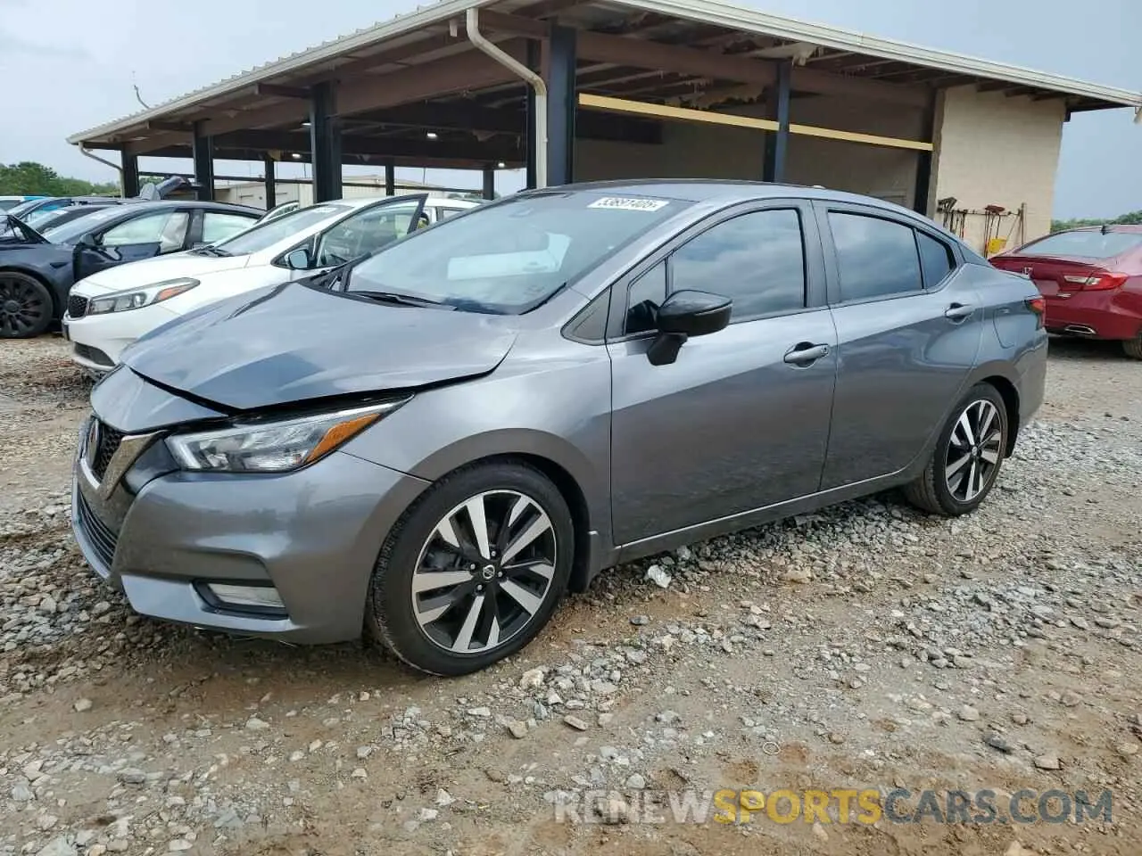 1 Photograph of a damaged car 3N1CN8FV4ML913498 NISSAN VERSA 2021