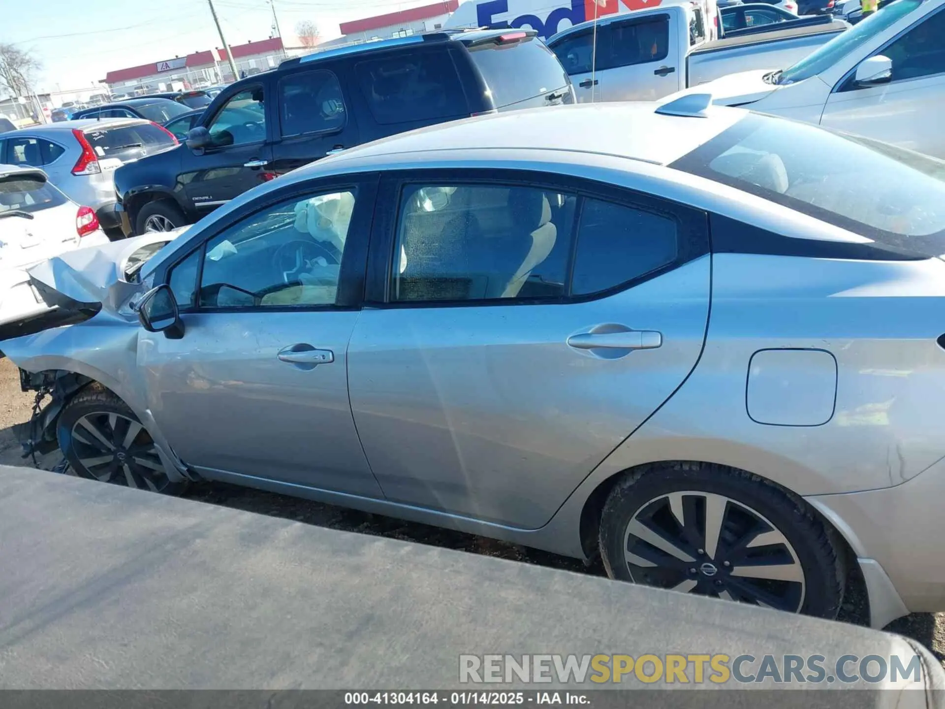 13 Photograph of a damaged car 3N1CN8FV4ML915283 NISSAN VERSA 2021