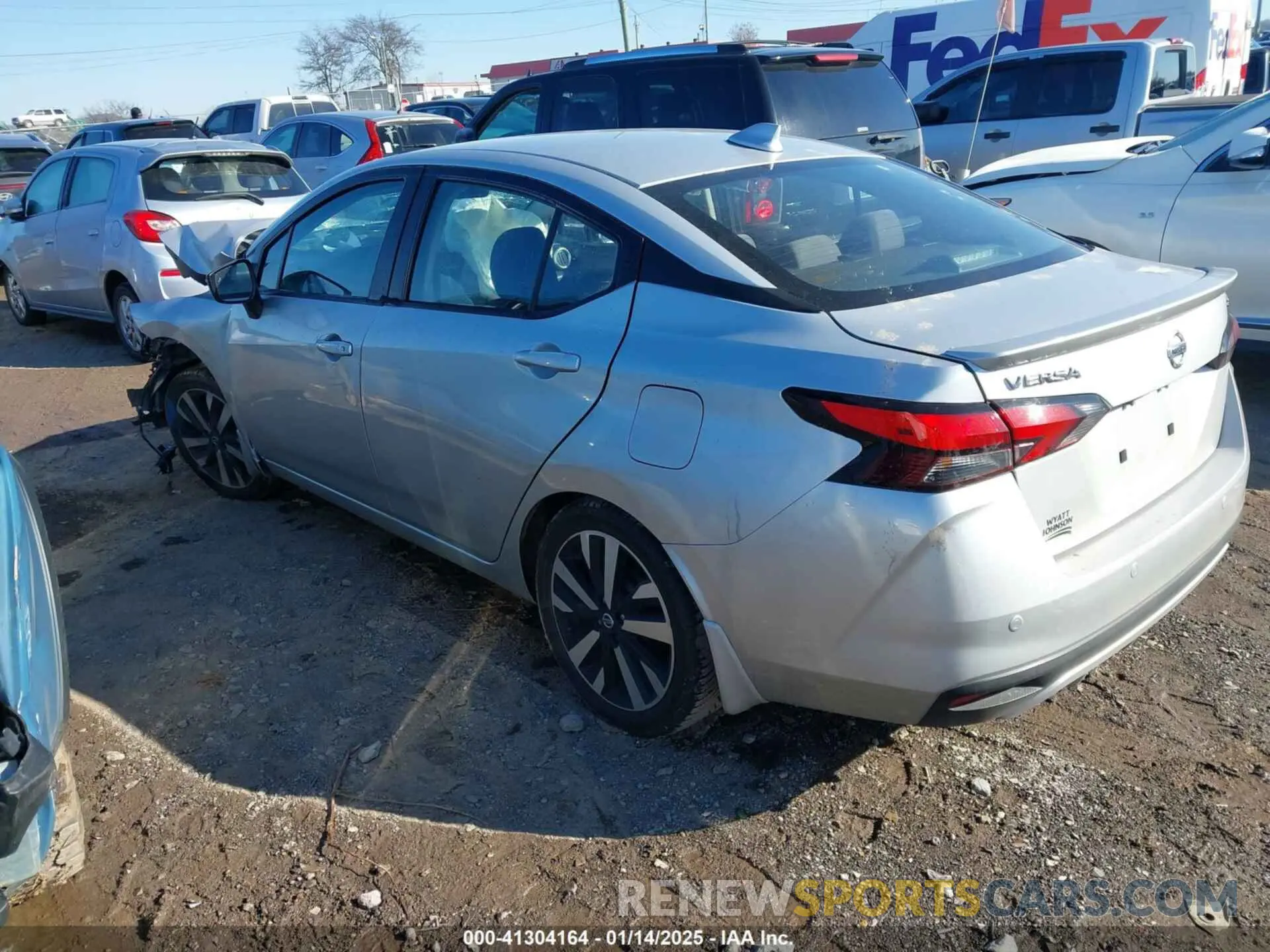 3 Photograph of a damaged car 3N1CN8FV4ML915283 NISSAN VERSA 2021