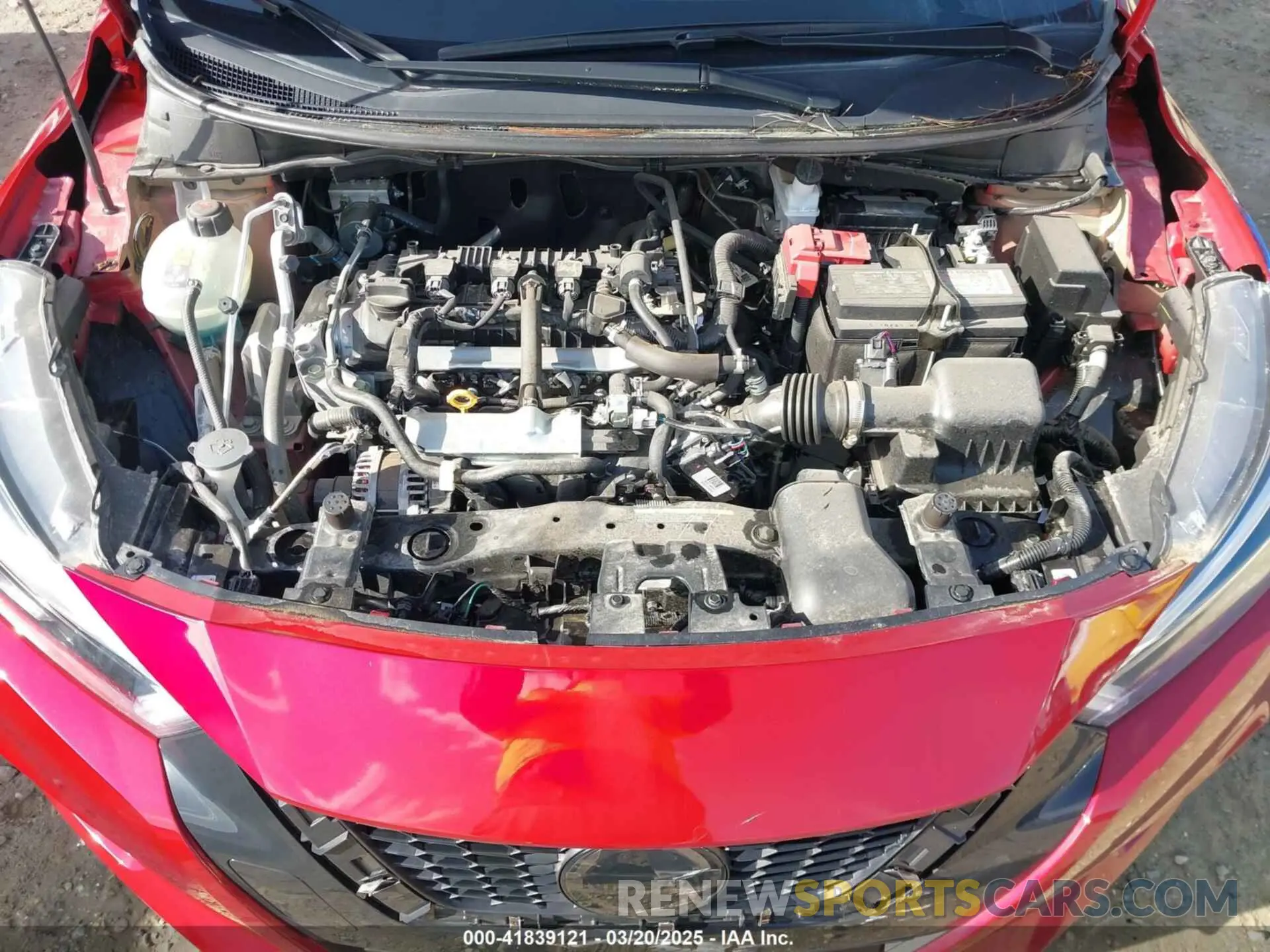 10 Photograph of a damaged car 3N1CN8FV5ML809148 NISSAN VERSA 2021