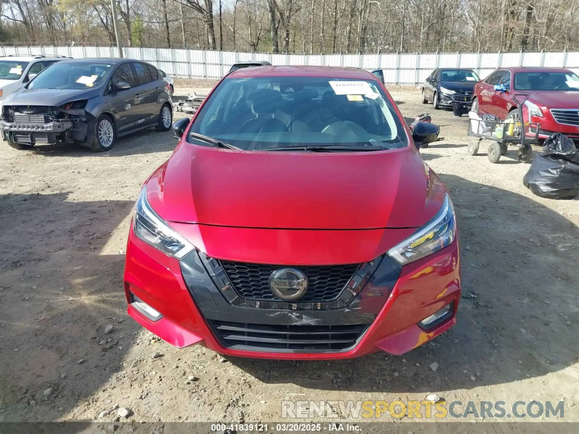 12 Photograph of a damaged car 3N1CN8FV5ML809148 NISSAN VERSA 2021