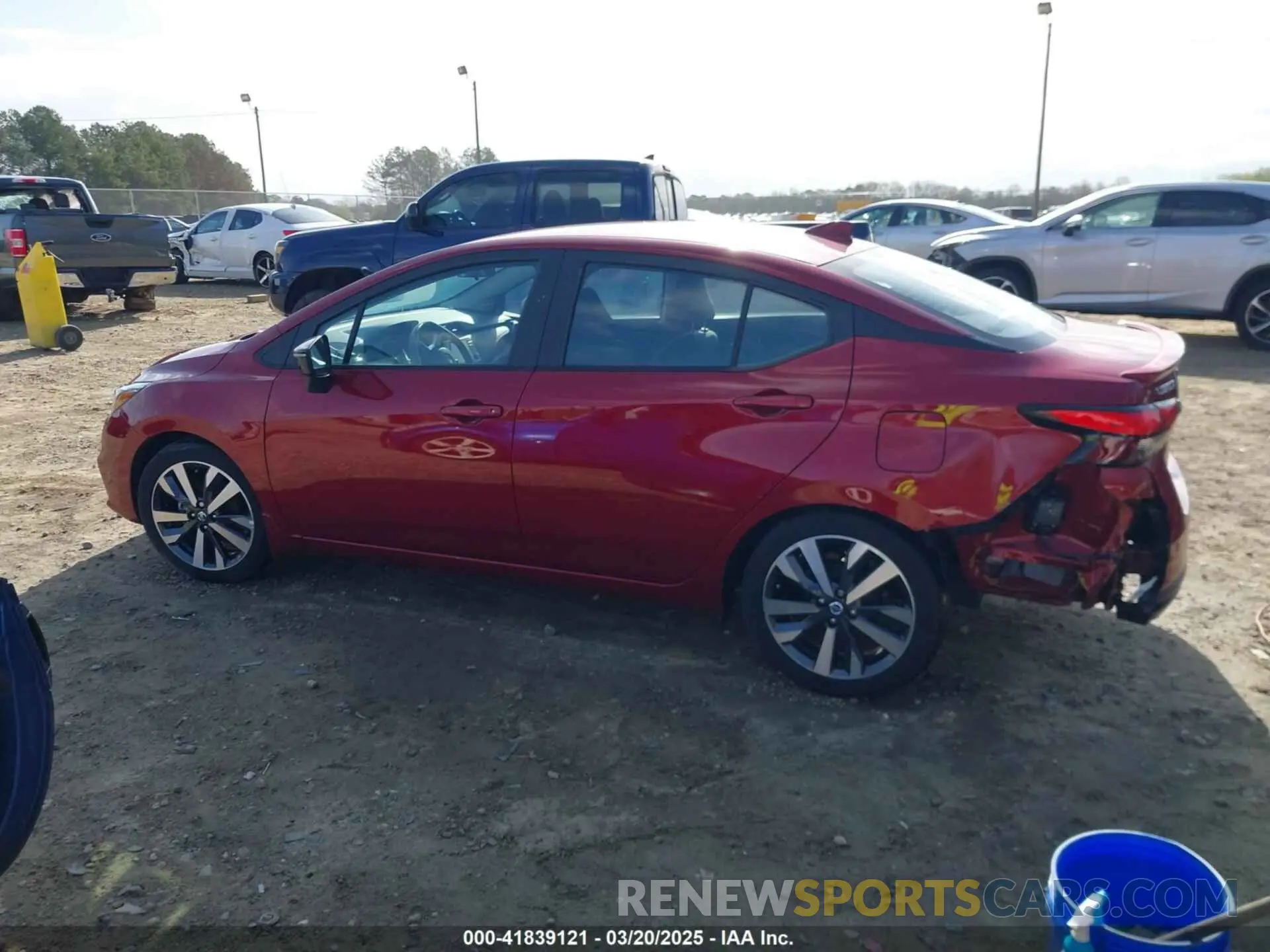 14 Photograph of a damaged car 3N1CN8FV5ML809148 NISSAN VERSA 2021