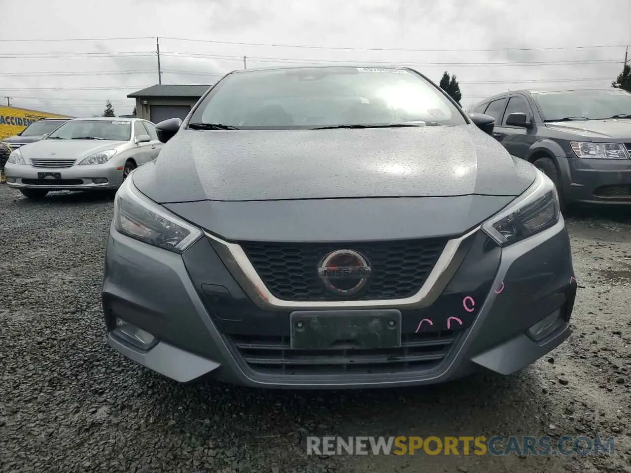 5 Photograph of a damaged car 3N1CN8FV7ML849554 NISSAN VERSA 2021