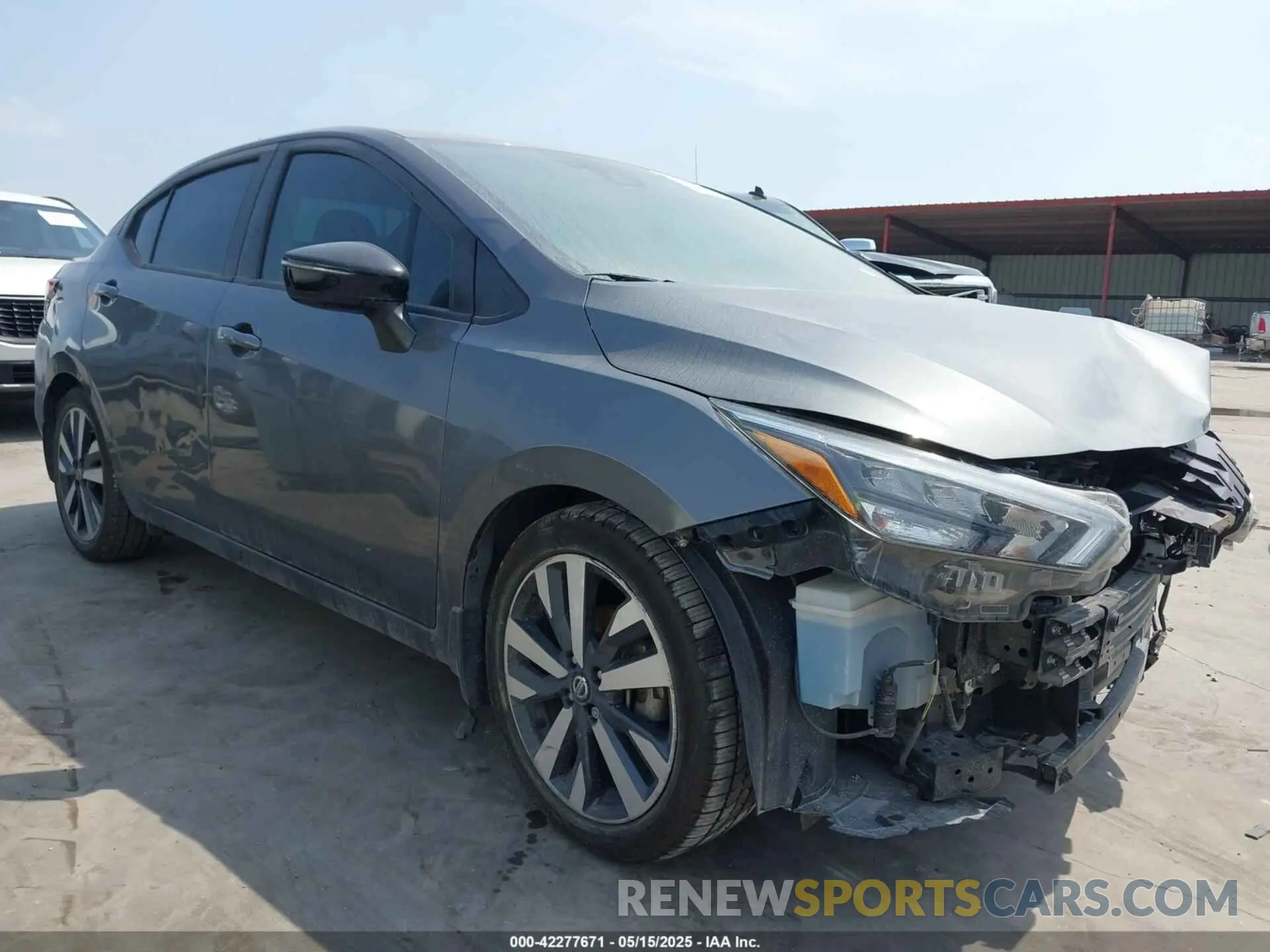 1 Photograph of a damaged car 3N1CN8FV8ML820600 NISSAN VERSA 2021