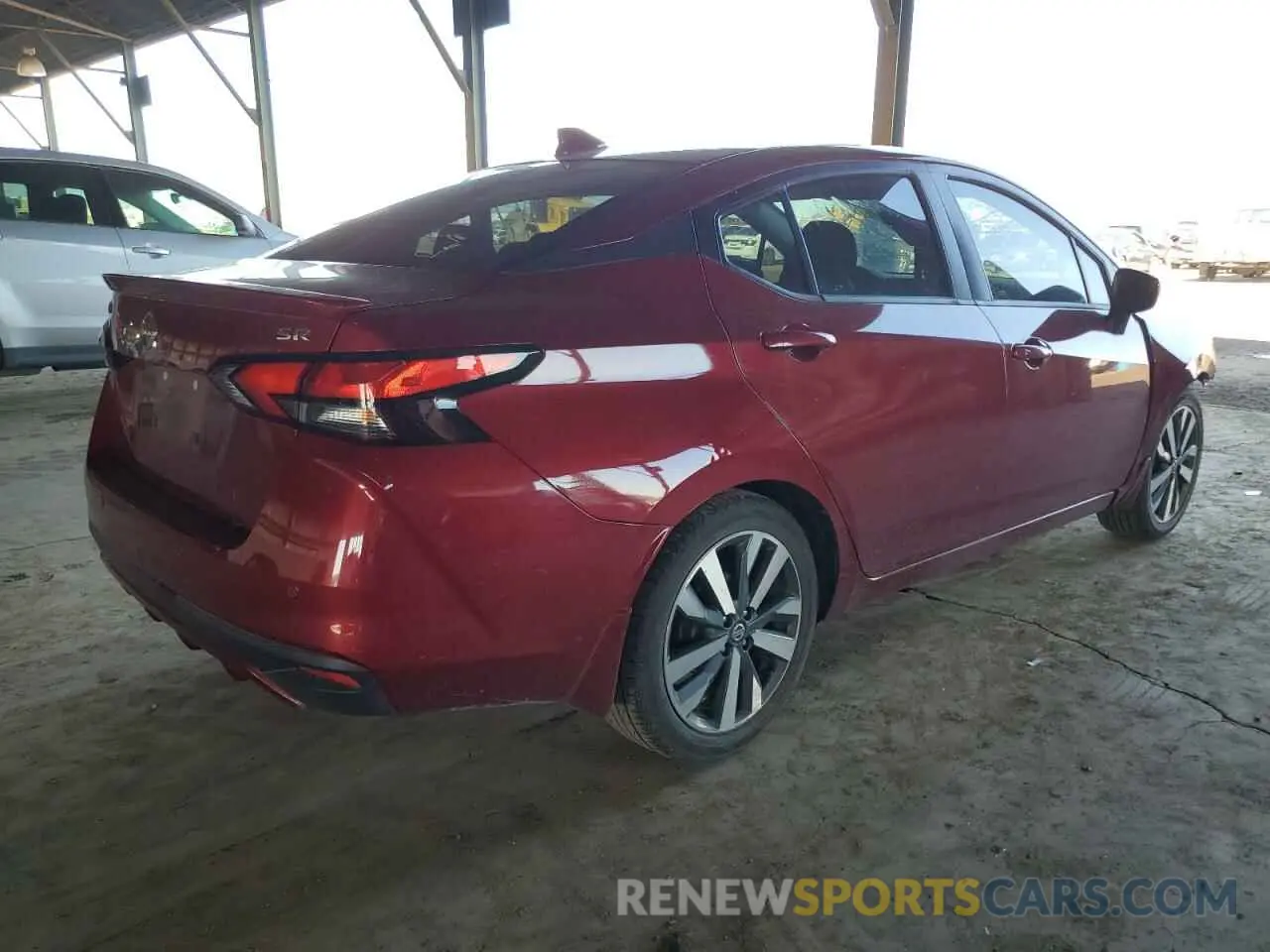 3 Photograph of a damaged car 3N1CN8FV8ML845755 NISSAN VERSA 2021