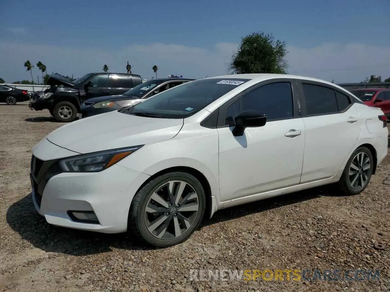 1 Photograph of a damaged car 3N1CN8FV8ML923466 NISSAN VERSA 2021