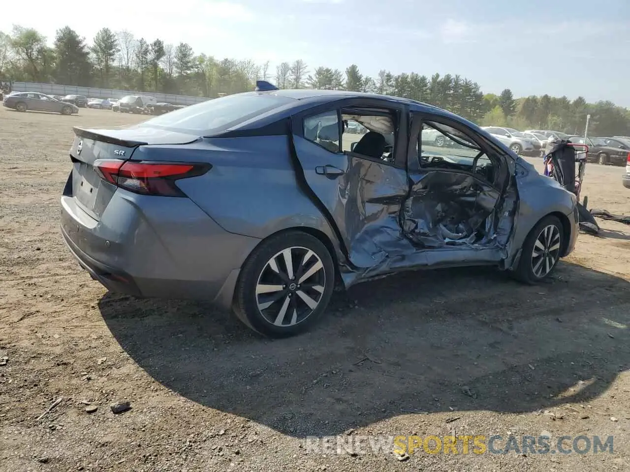 3 Photograph of a damaged car 3N1CN8FV9ML924755 NISSAN VERSA 2021