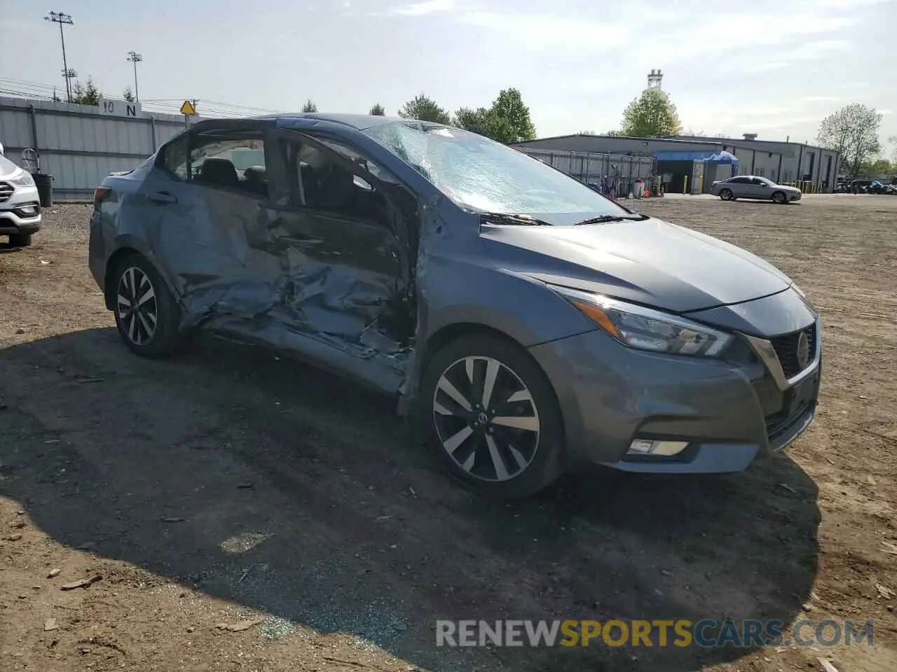 4 Photograph of a damaged car 3N1CN8FV9ML924755 NISSAN VERSA 2021