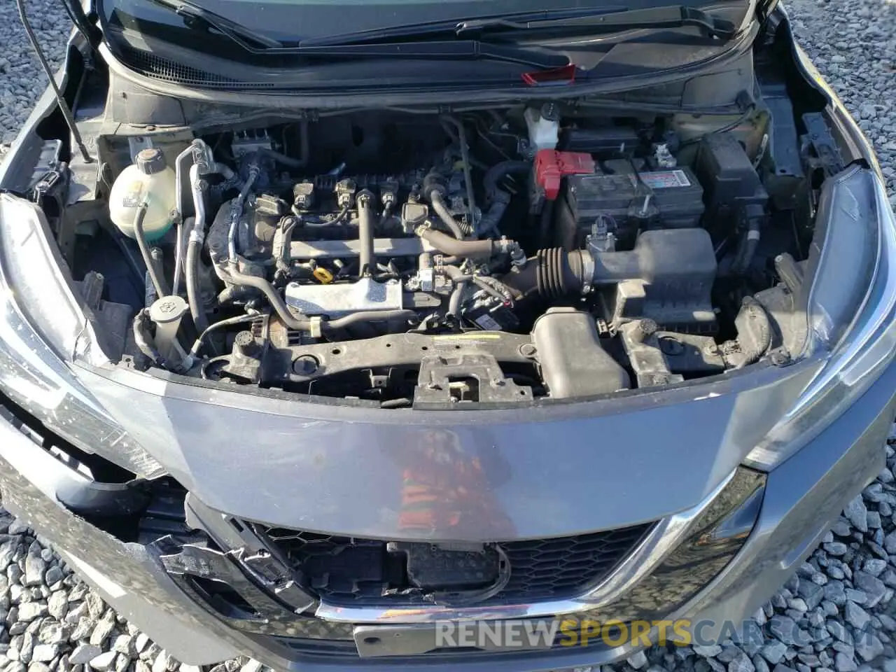 11 Photograph of a damaged car 3N1CN8BV8NL855905 NISSAN VERSA 2022