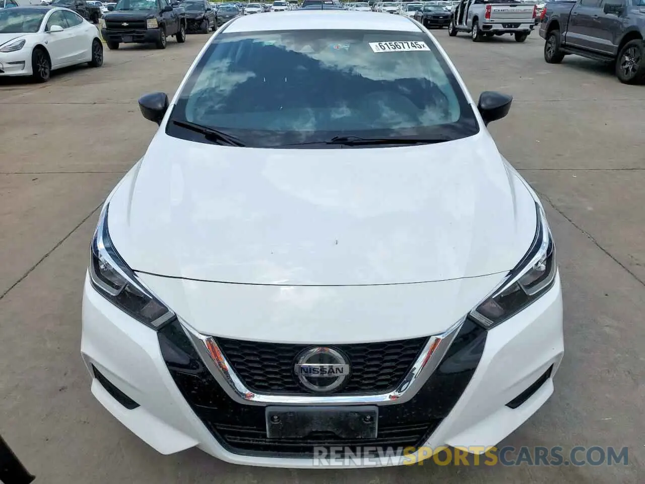 5 Photograph of a damaged car 3N1CN8DV0NL845687 NISSAN VERSA 2022