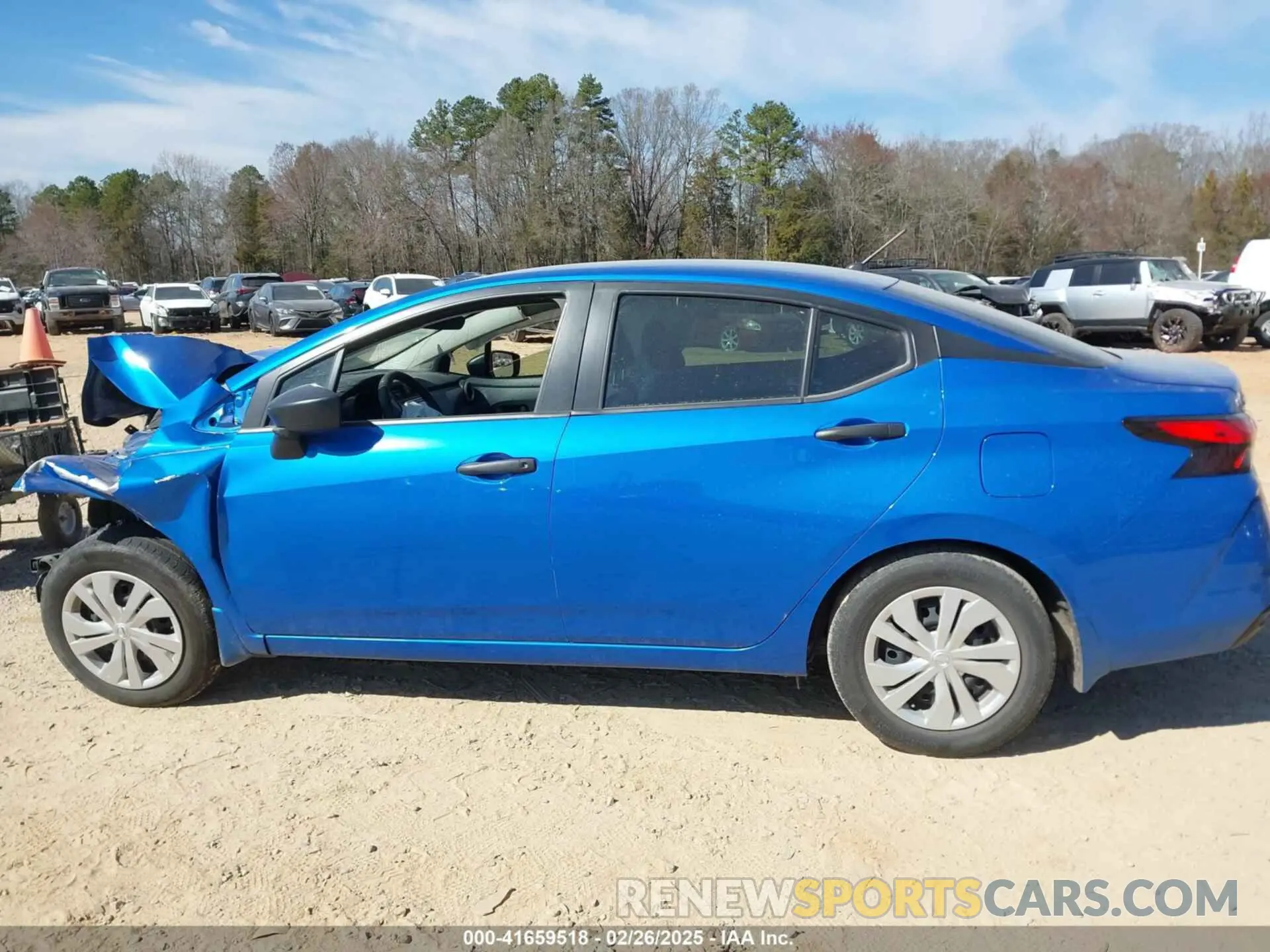 14 Photograph of a damaged car 3N1CN8DV0NL861808 NISSAN VERSA 2022
