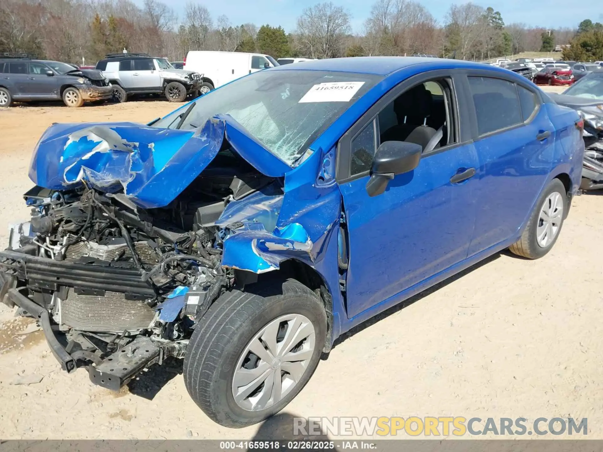 2 Photograph of a damaged car 3N1CN8DV0NL861808 NISSAN VERSA 2022