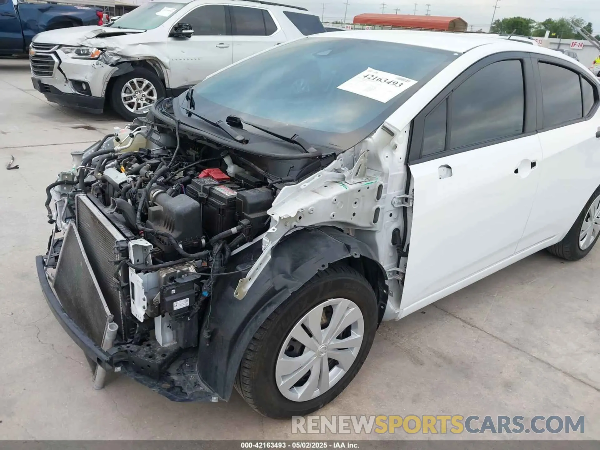 6 Photograph of a damaged car 3N1CN8DV2NL821813 NISSAN VERSA 2022