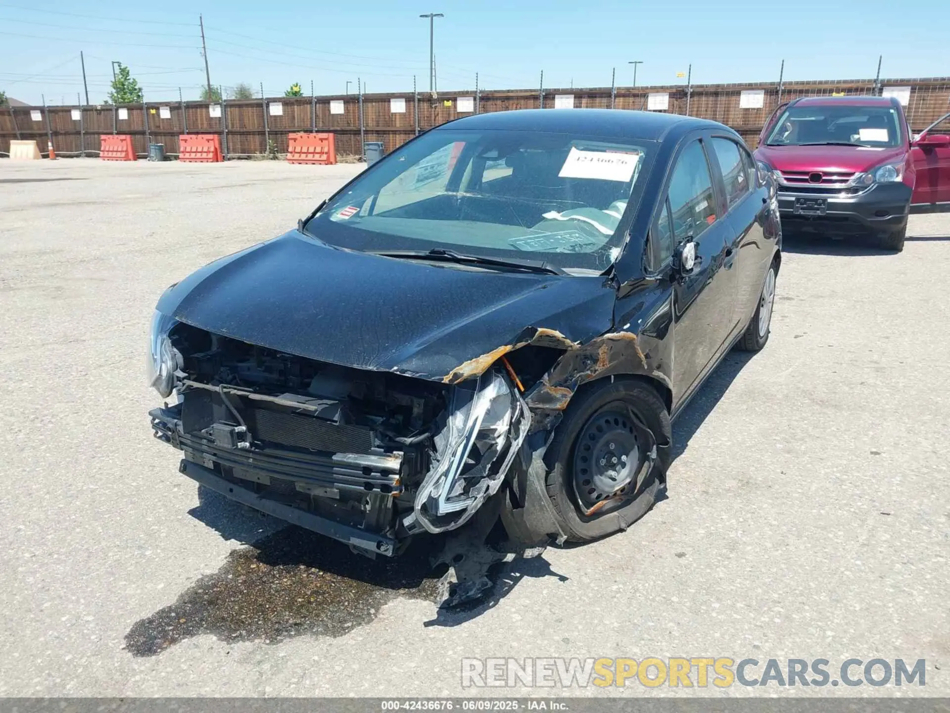 2 Photograph of a damaged car 3N1CN8DV3NL833131 NISSAN VERSA 2022