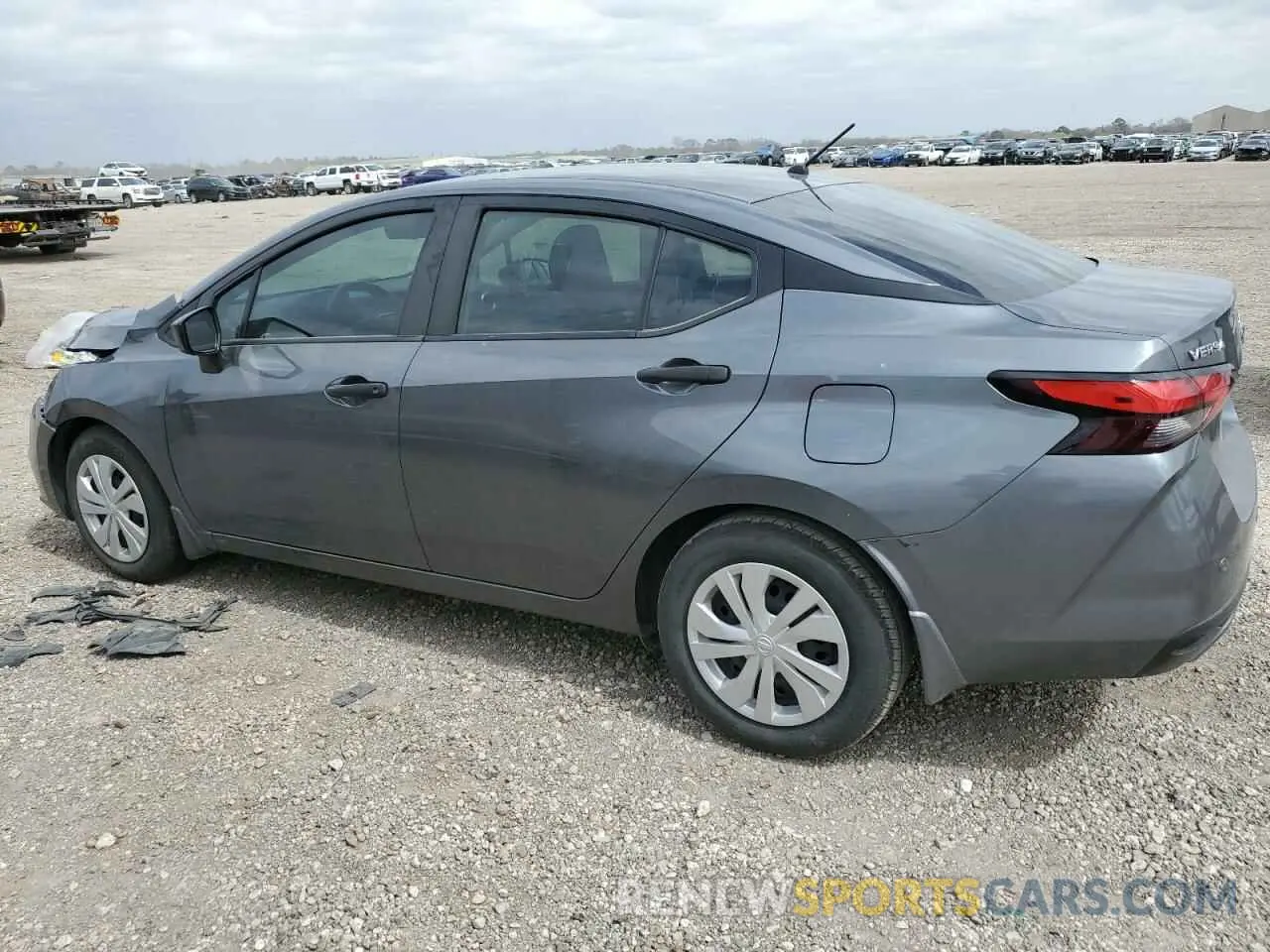 2 Photograph of a damaged car 3N1CN8DV4NL861665 NISSAN VERSA 2022