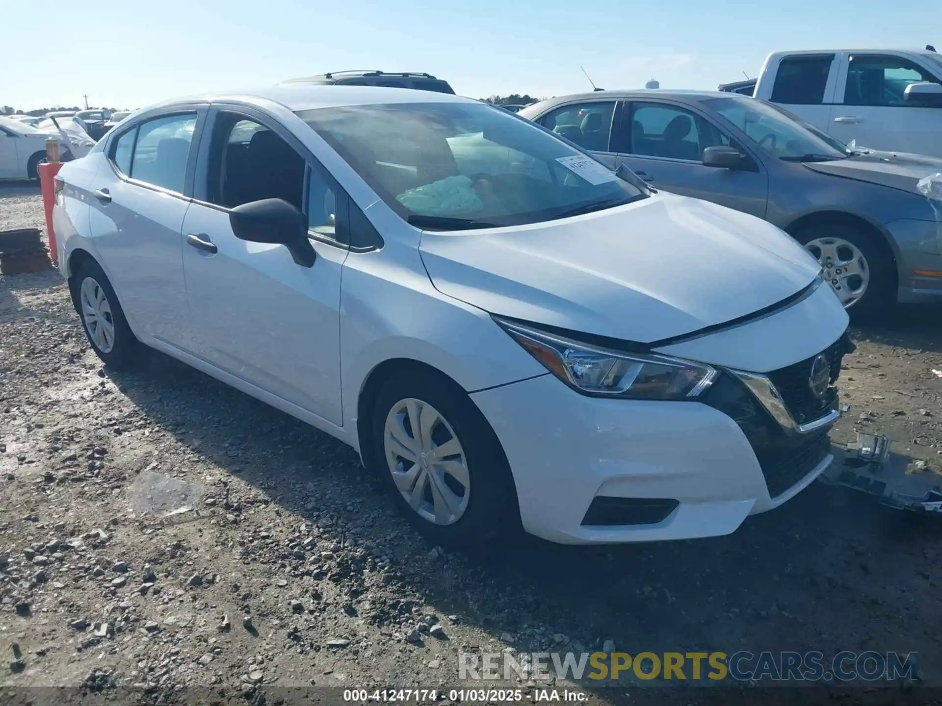 1 Photograph of a damaged car 3N1CN8DV5NL867457 NISSAN VERSA 2022