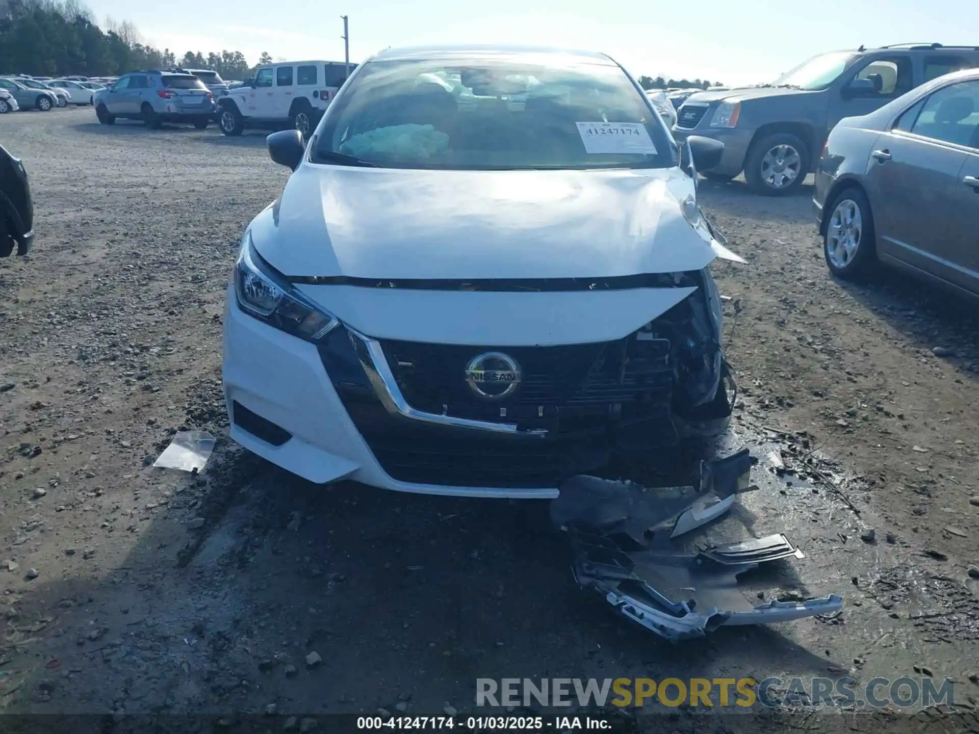 11 Photograph of a damaged car 3N1CN8DV5NL867457 NISSAN VERSA 2022